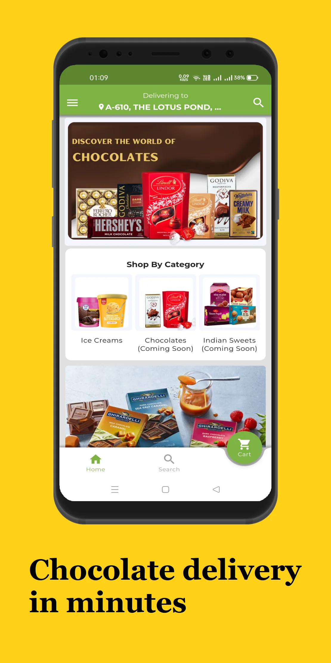 SweetsMart: Ice Creams & More | Indus Appstore | Screenshot