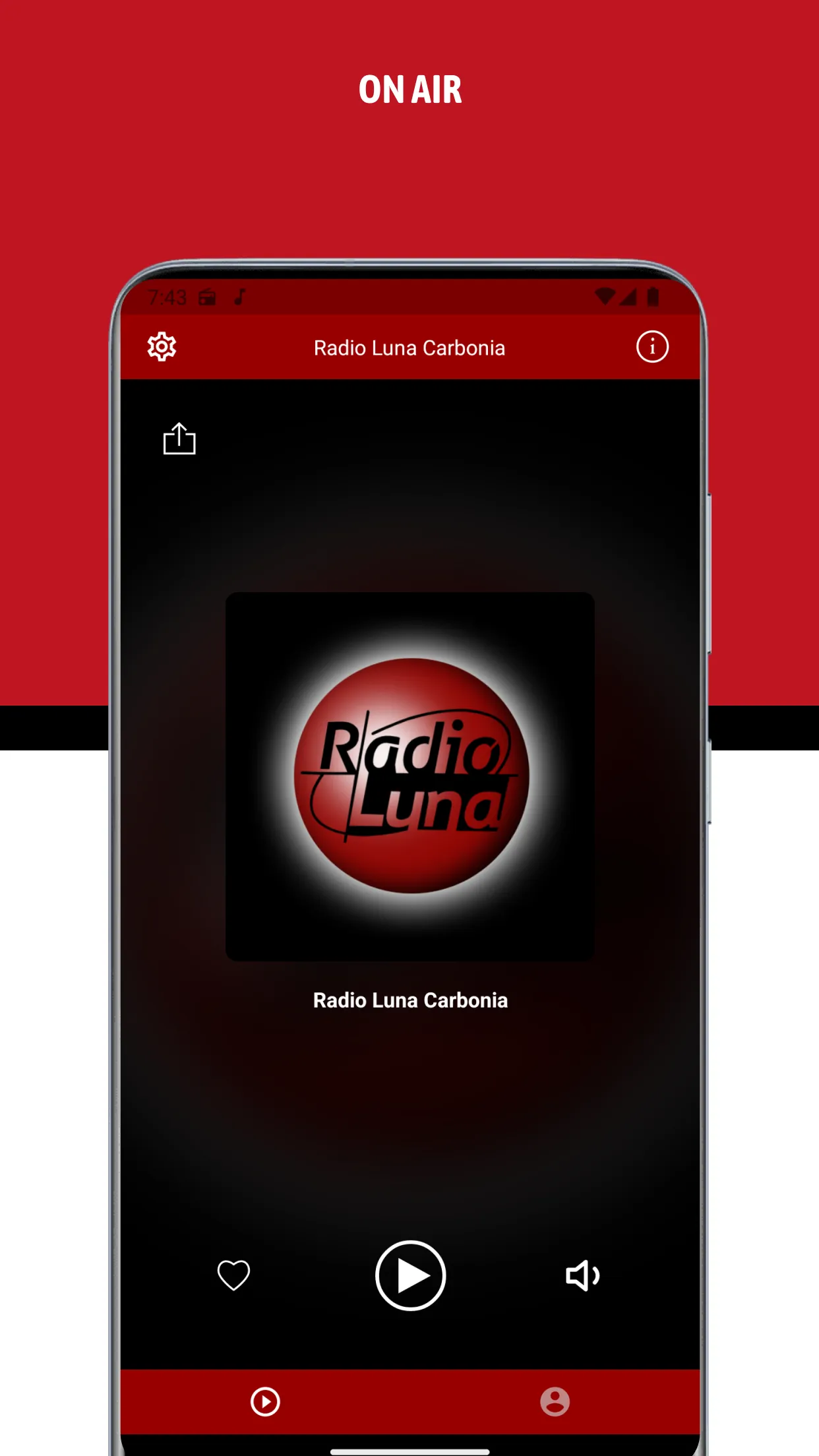 Radio Luna Carbonia | Indus Appstore | Screenshot