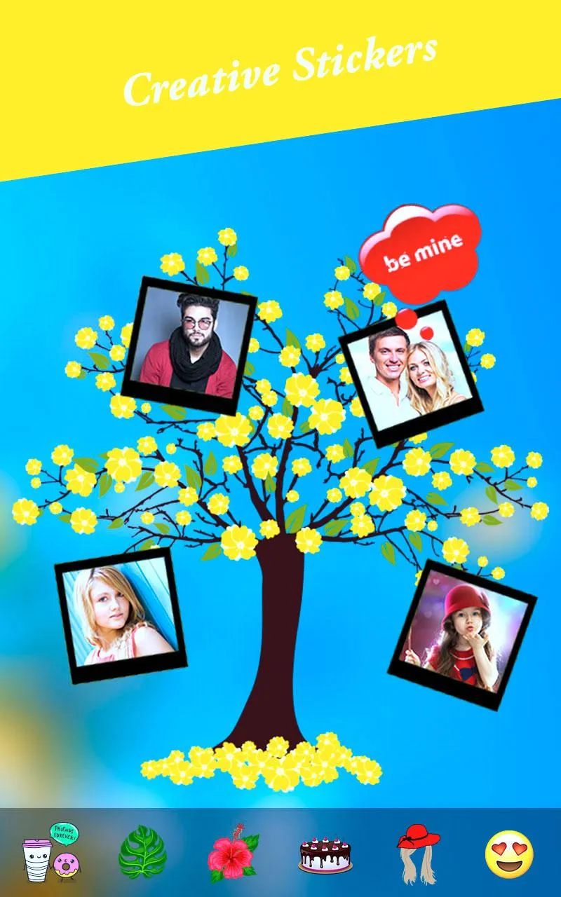 Tree Pic Collage Maker Grids - | Indus Appstore | Screenshot