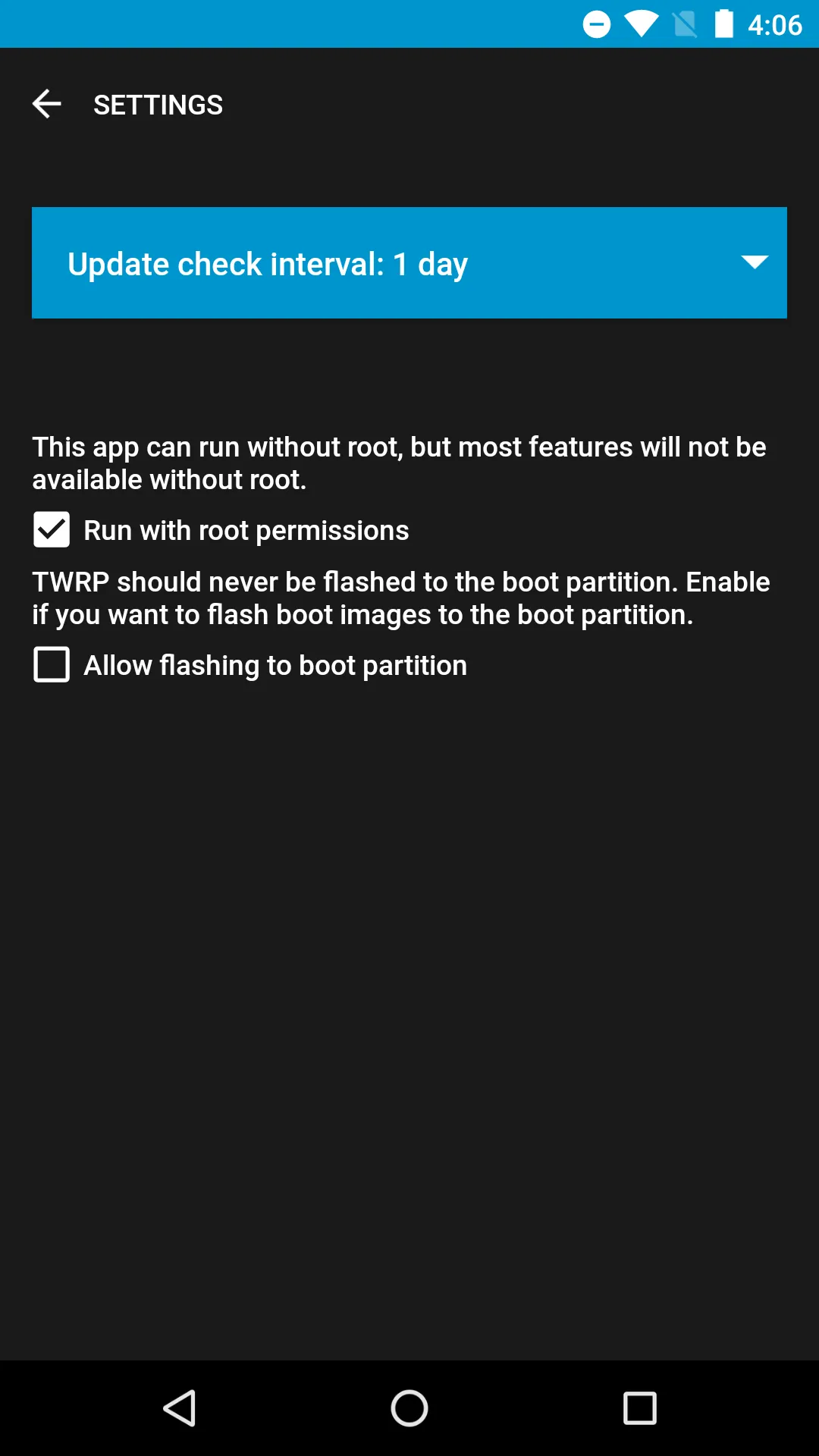 Official TWRP App | Indus Appstore | Screenshot