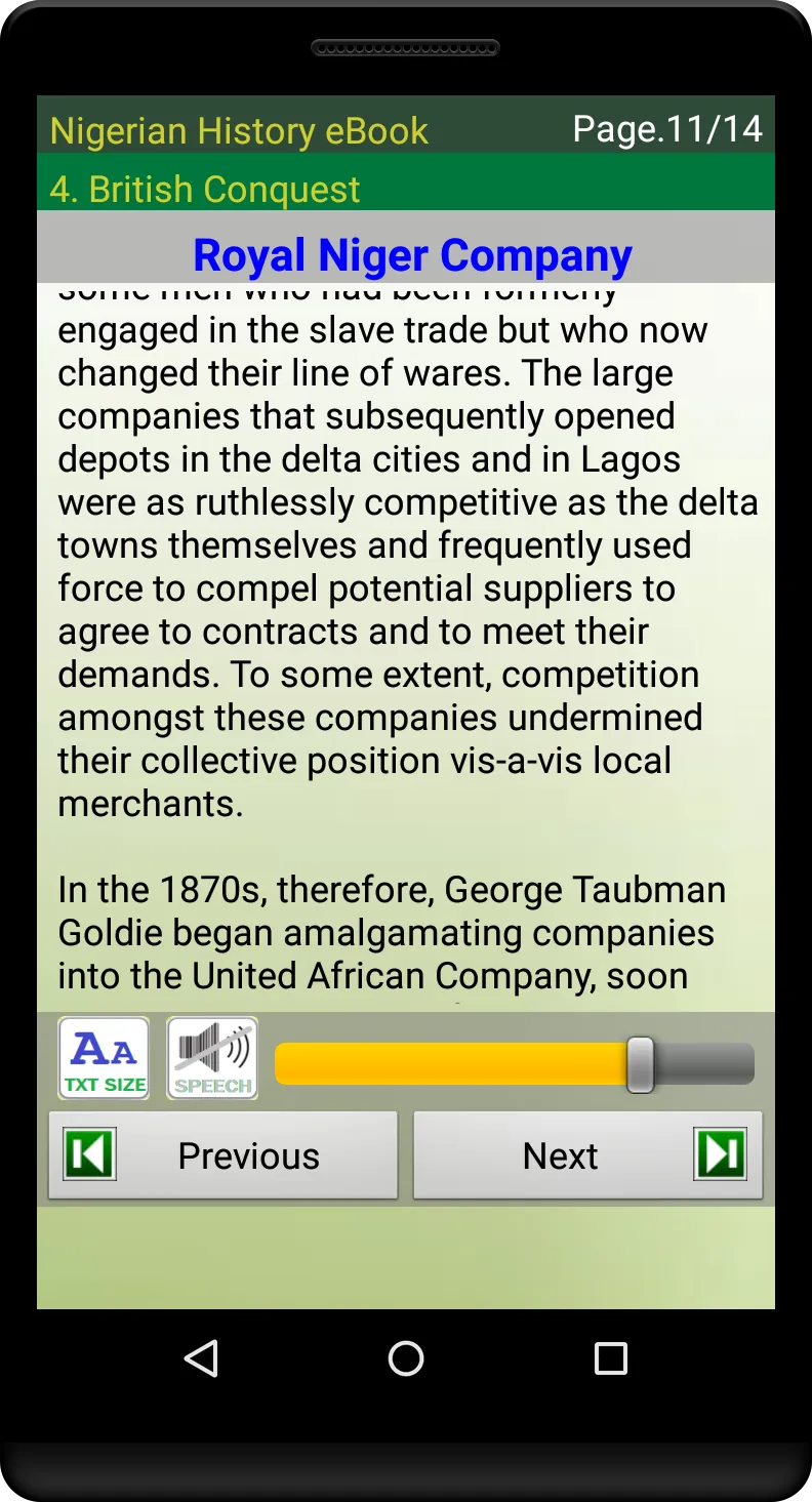 Nigerian History (eBook) | Indus Appstore | Screenshot