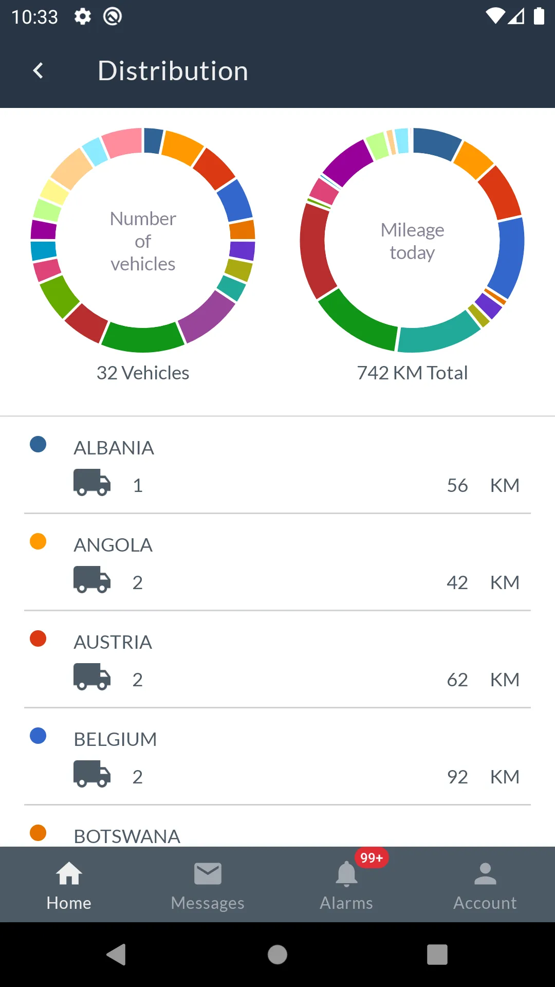 Frotcom Fleet Manager | Indus Appstore | Screenshot