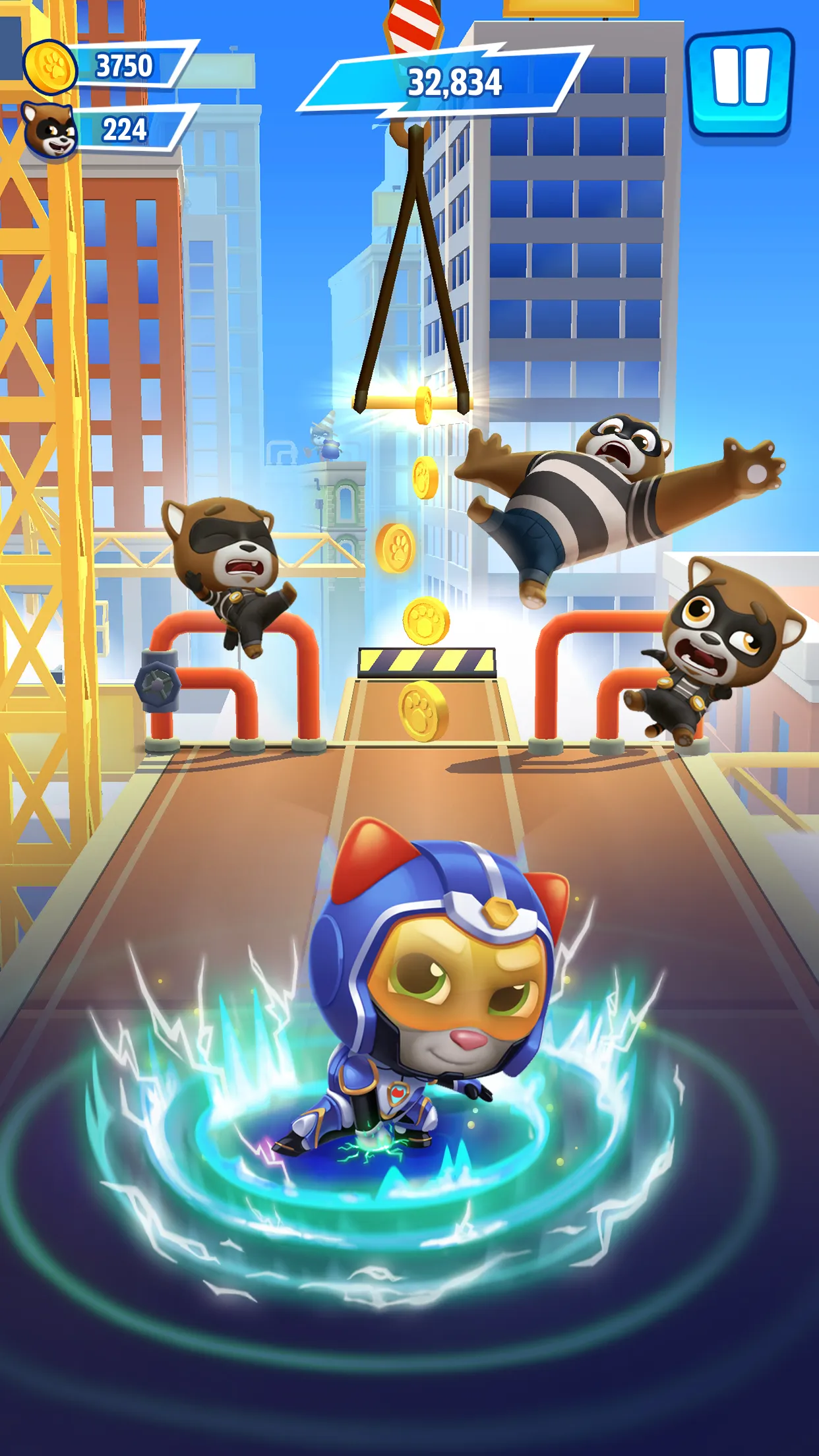 Talking Tom Hero Dash | Indus Appstore | Screenshot