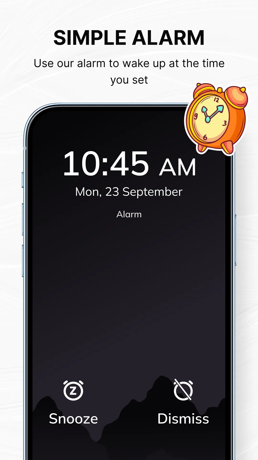 Simple Alarm Clock | Indus Appstore | Screenshot