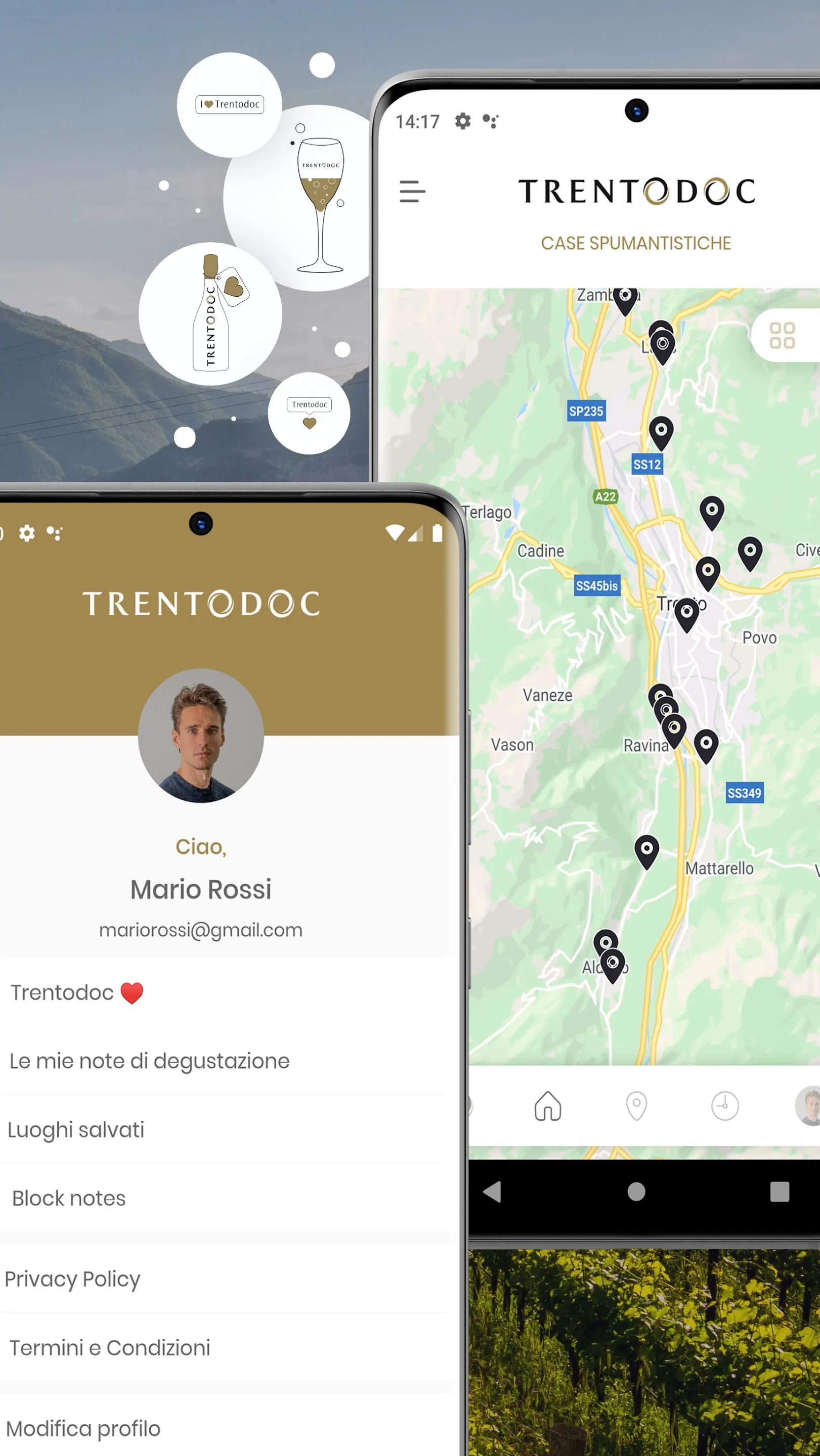 Trentodoc | Indus Appstore | Screenshot