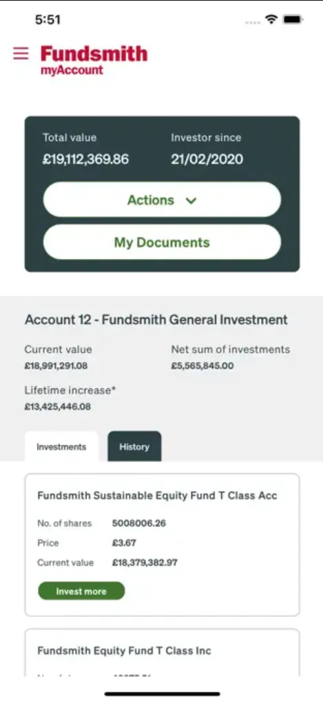 Fundsmith | Indus Appstore | Screenshot