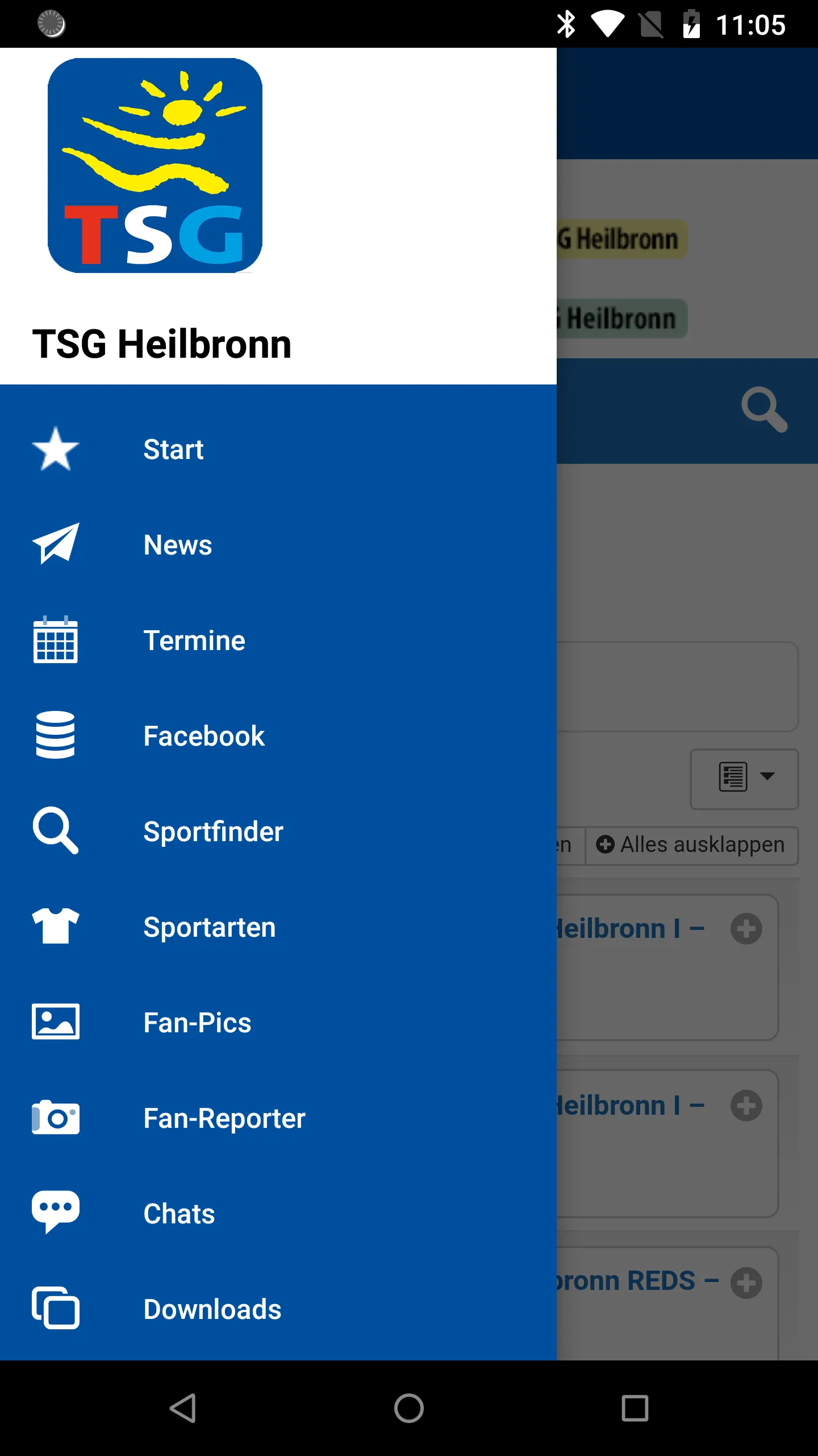 TSG Heilbronn | Indus Appstore | Screenshot