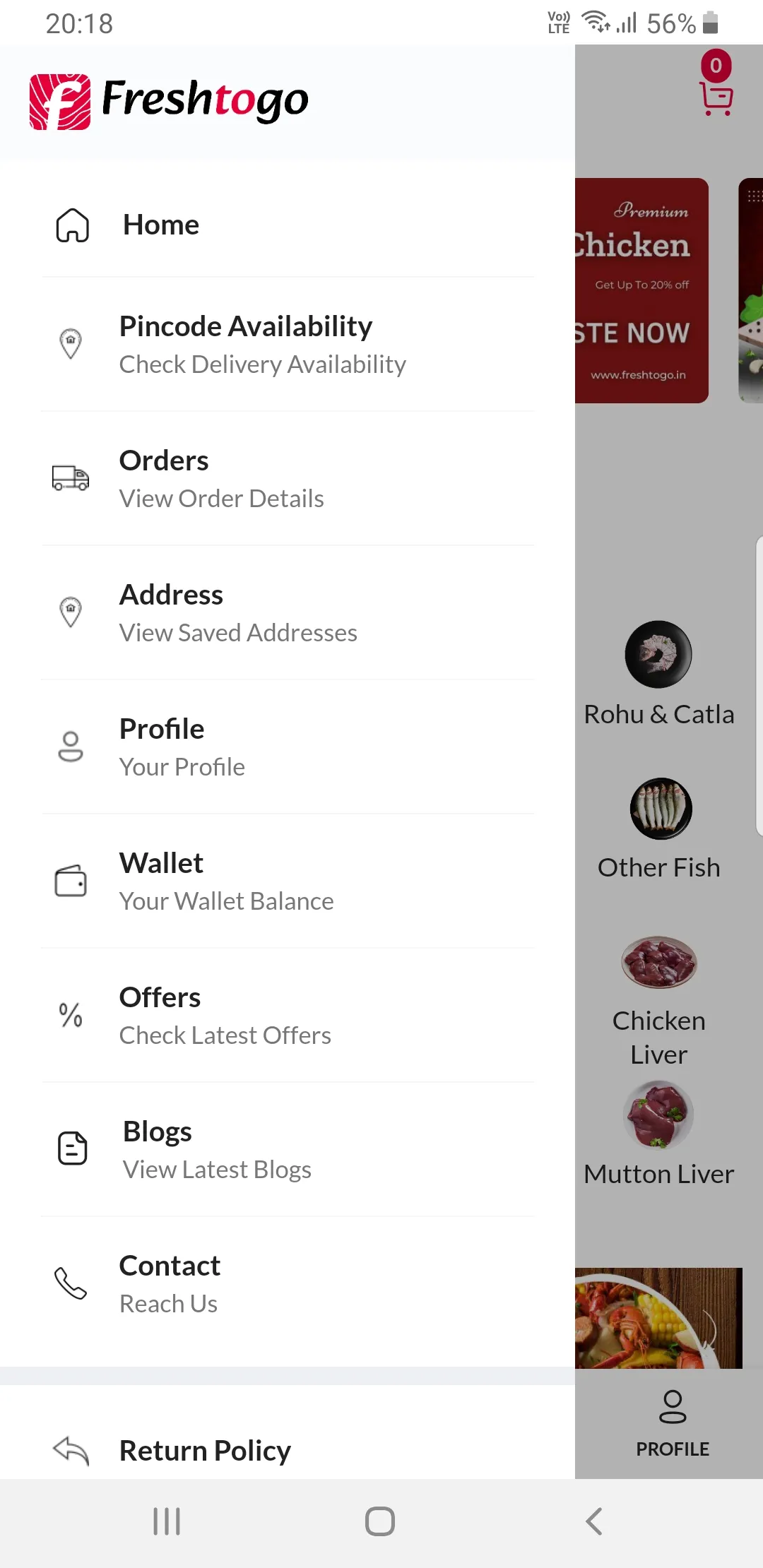 Freshtogo - Fish & Meat | Indus Appstore | Screenshot