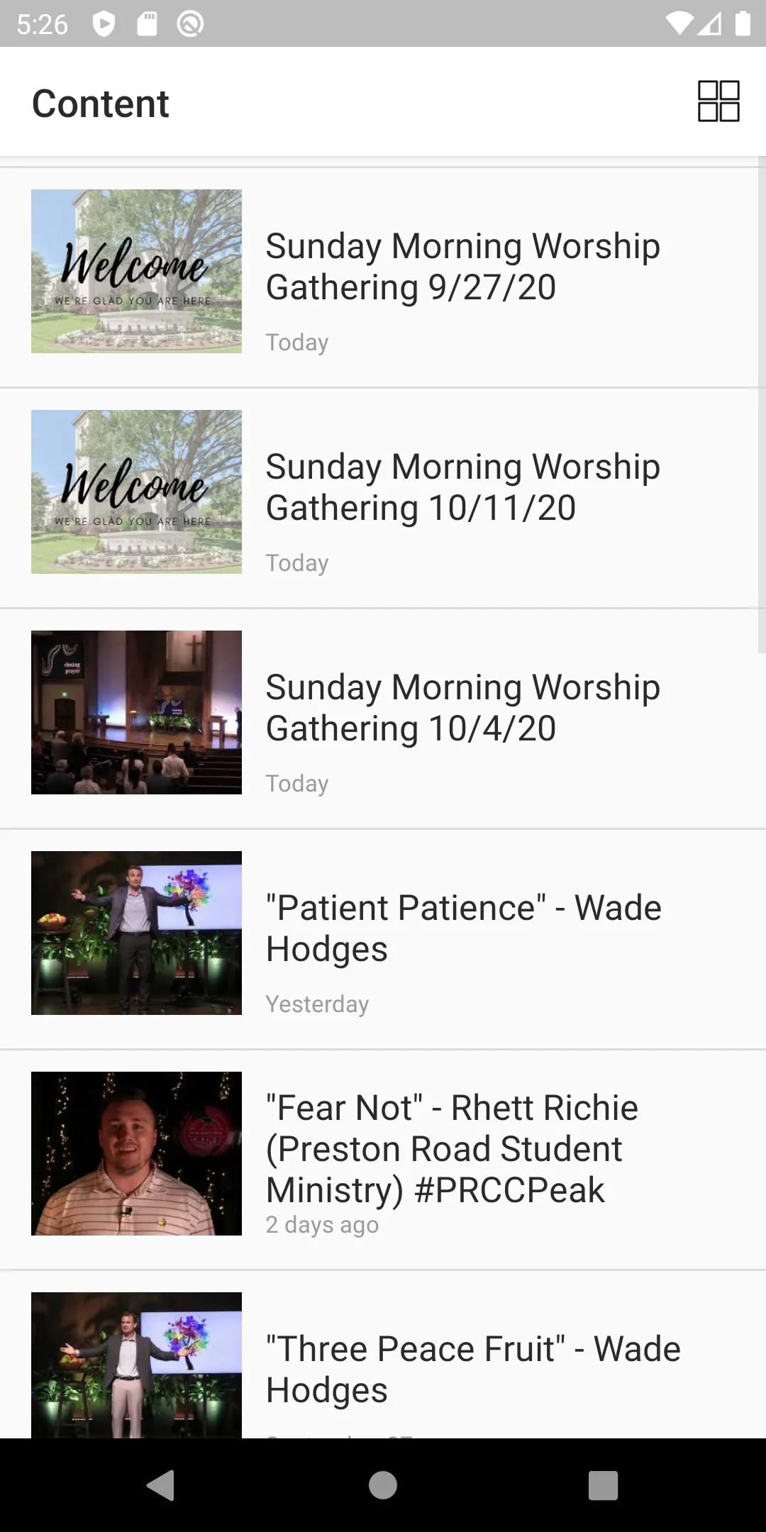 Preston Road Church of Christ | Indus Appstore | Screenshot