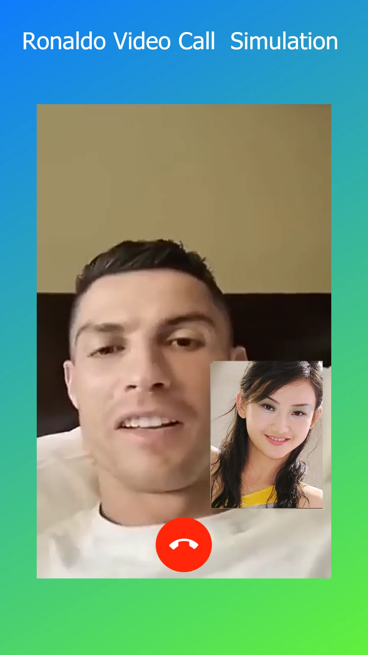 Ronaldo video call fake | Indus Appstore | Screenshot