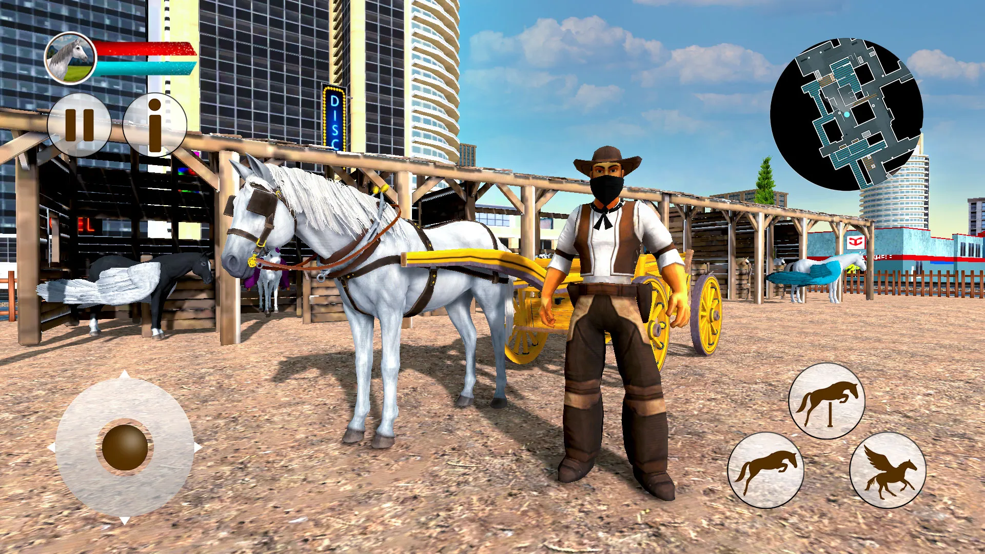 Flying Horse Taxi Transport | Indus Appstore | Screenshot