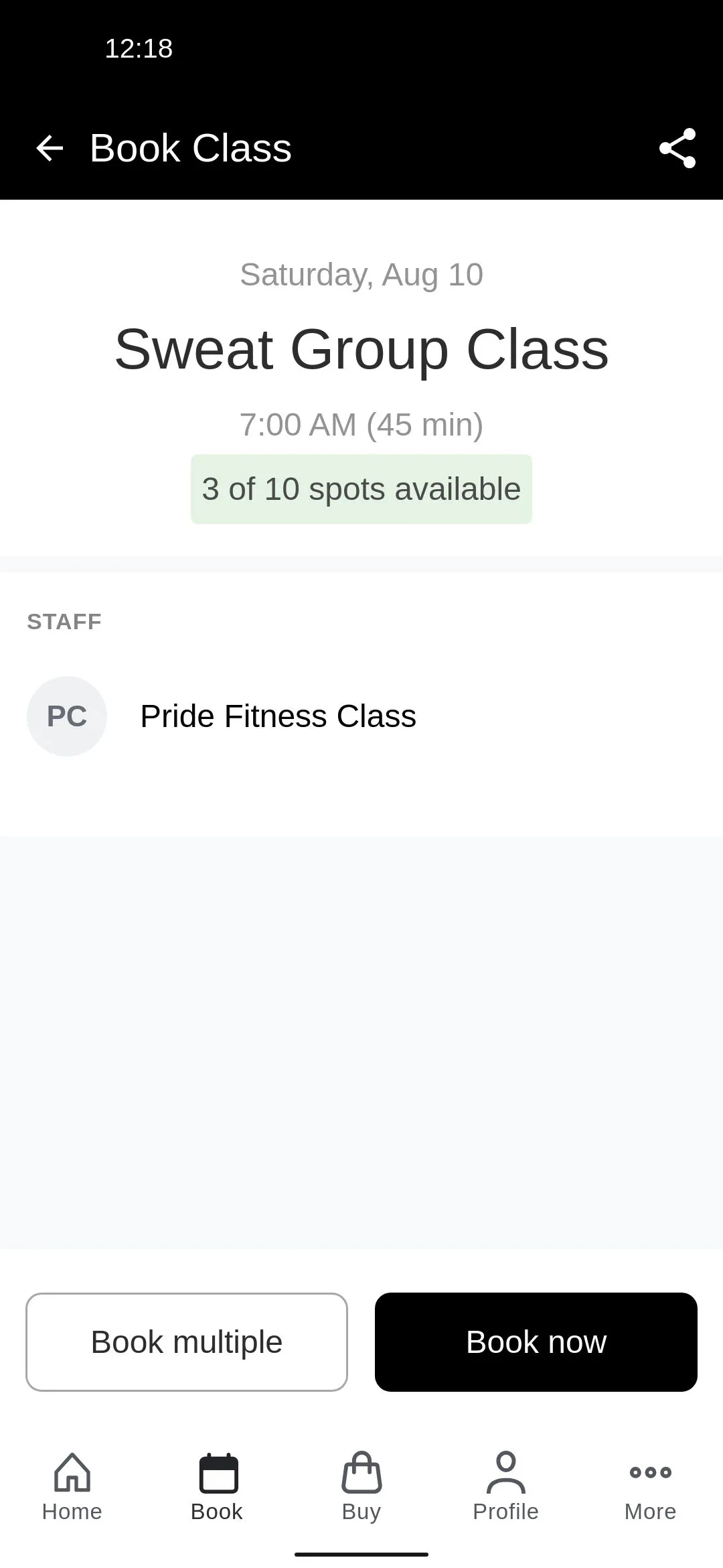 Pride Fitness Liberty | Indus Appstore | Screenshot