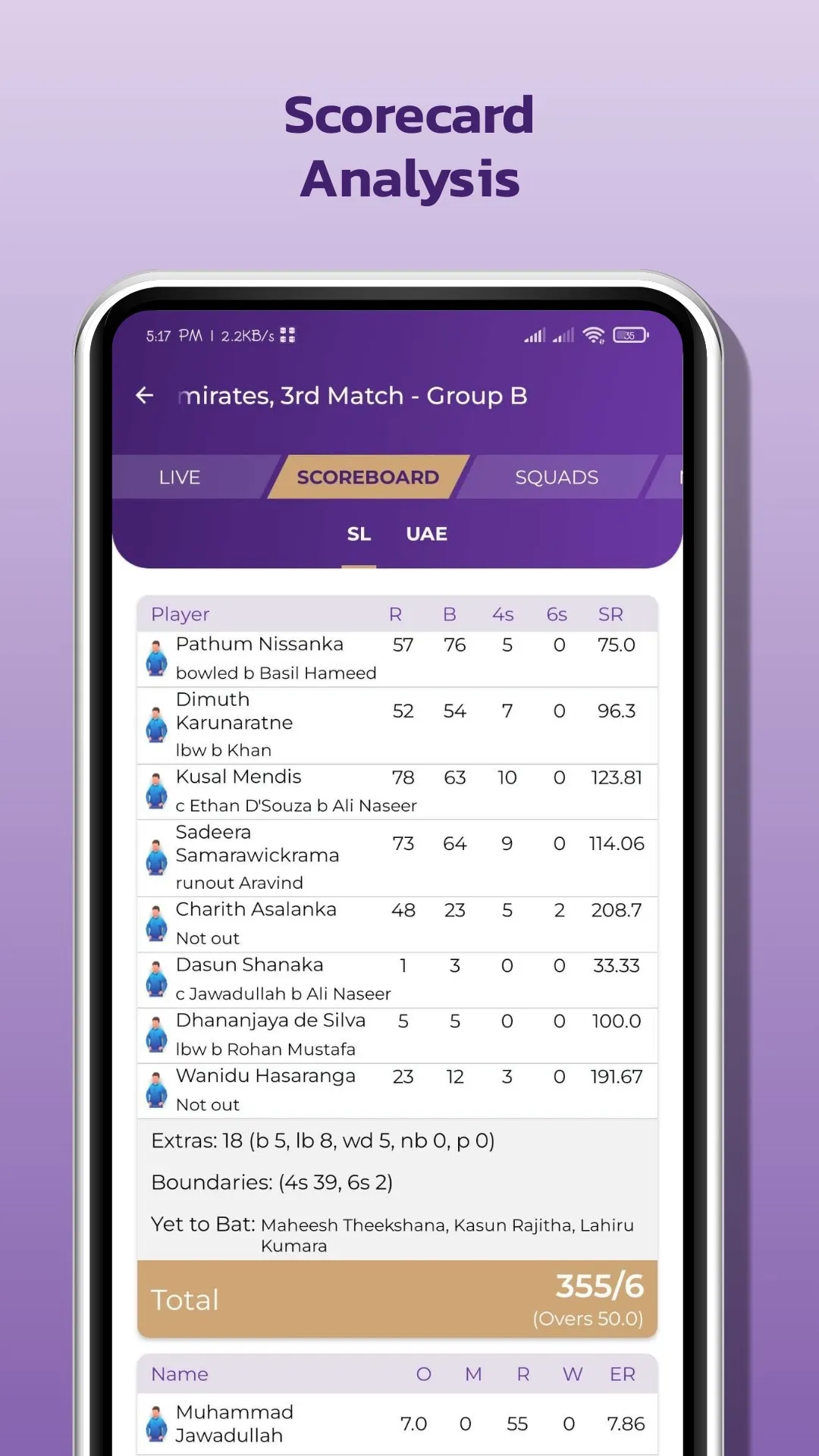 Live Cricket Score - Live Line | Indus Appstore | Screenshot