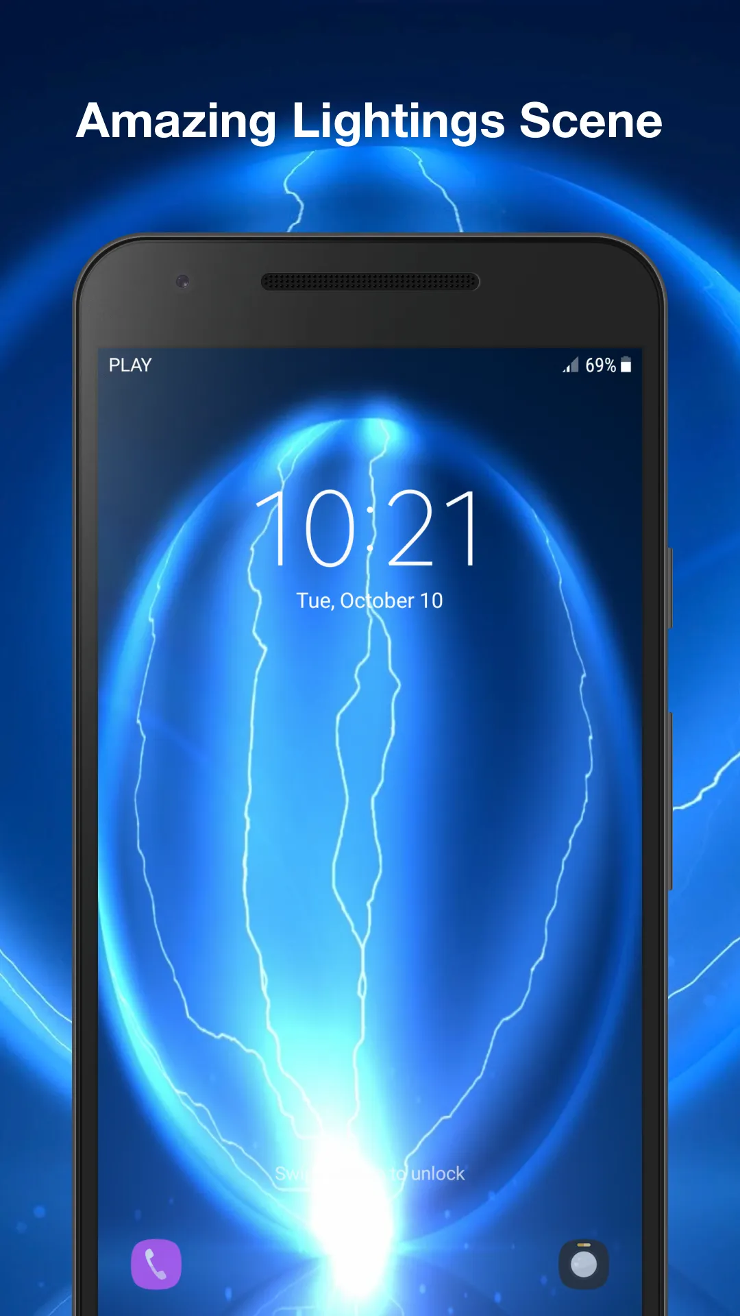 Electric Screen Live Wallpaper | Indus Appstore | Screenshot