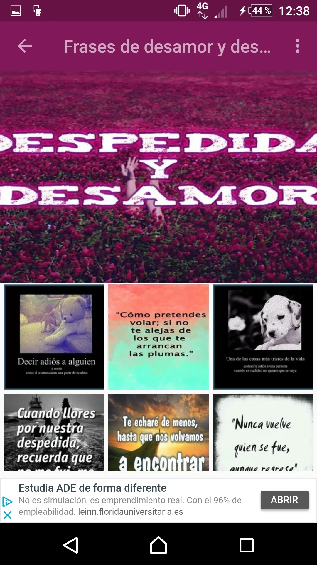 Despedida y desamor imágenes | Indus Appstore | Screenshot