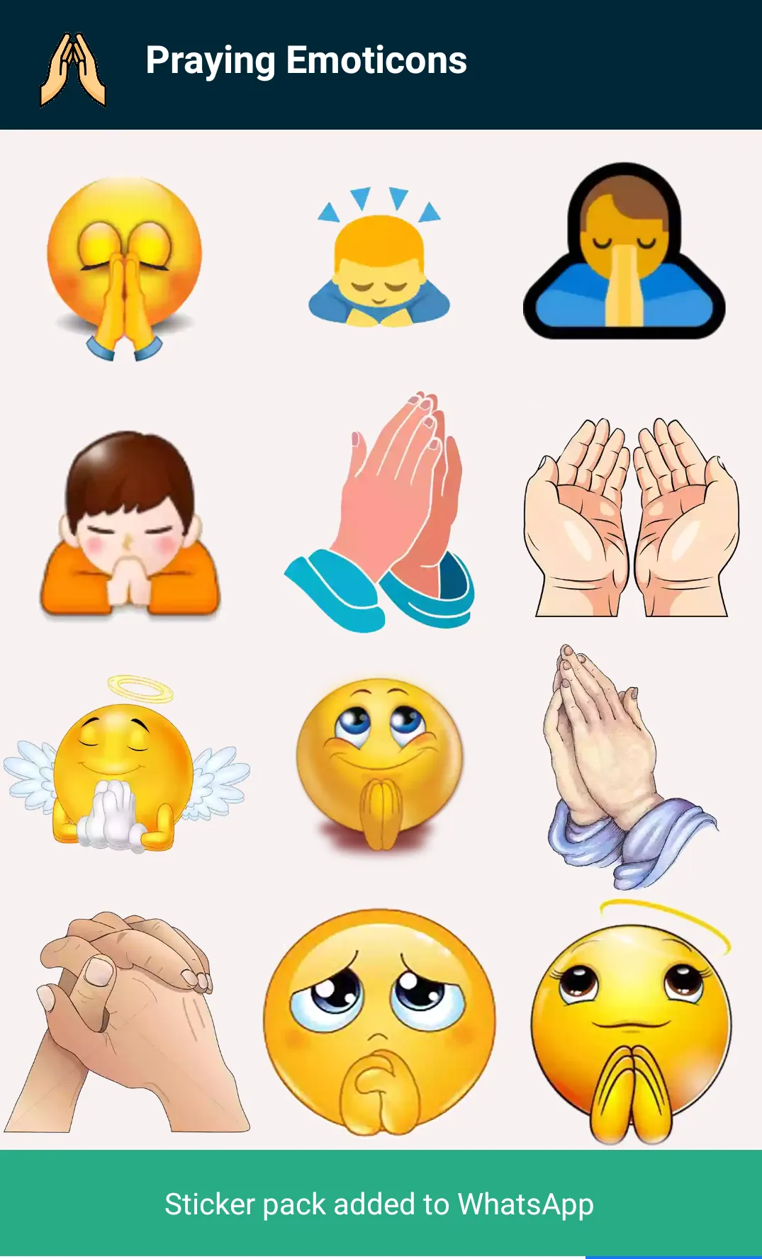 Christian Emojis Stickers | Indus Appstore | Screenshot