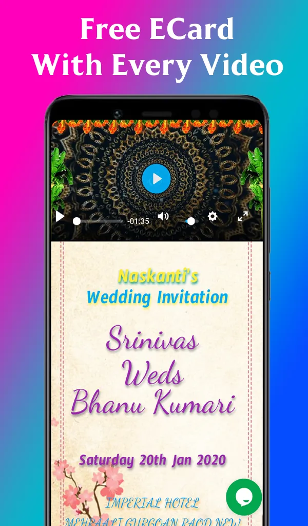 Telugu Invitation Video Maker | Indus Appstore | Screenshot