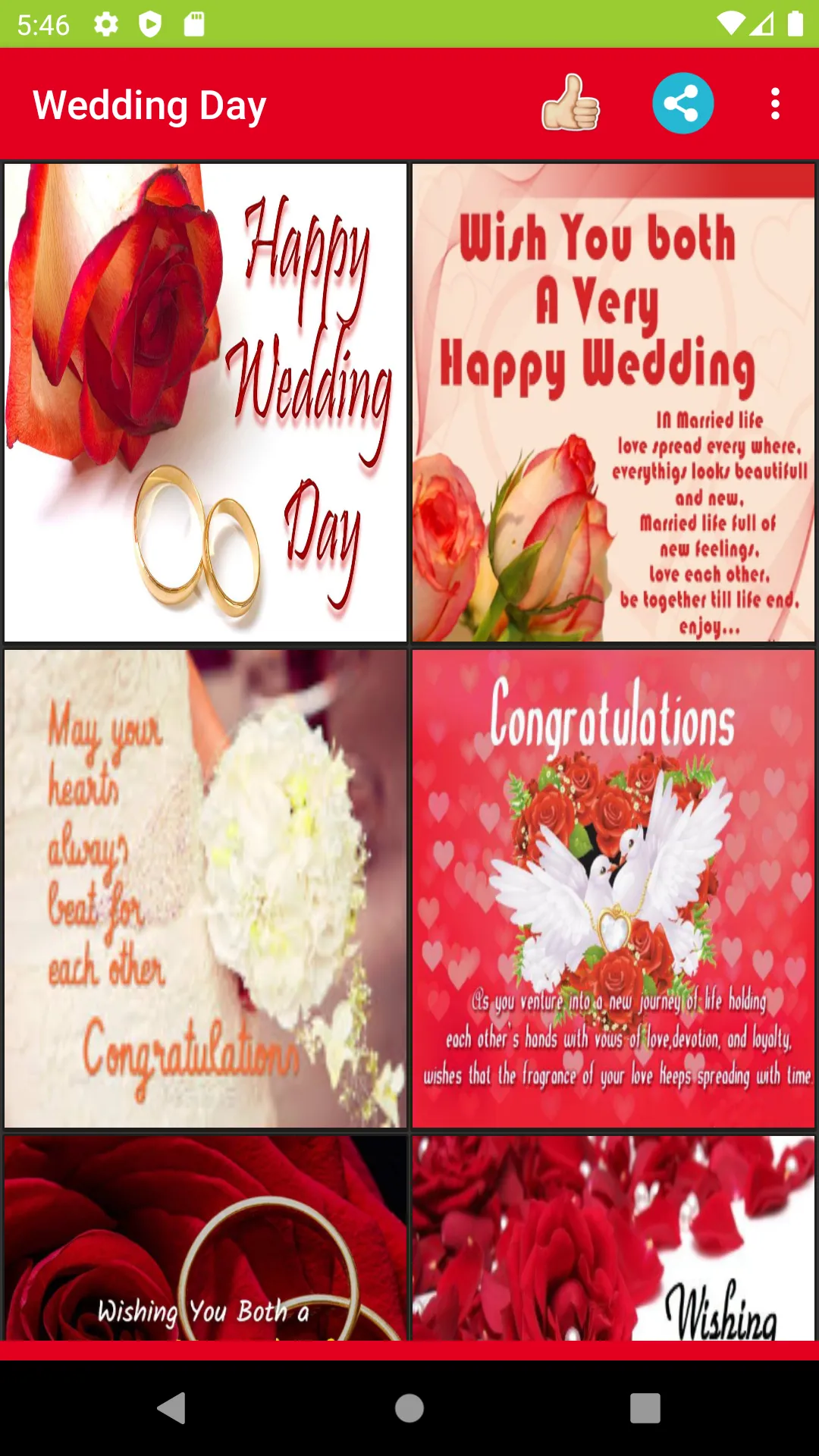 Happy Wedding Anniversary Wish | Indus Appstore | Screenshot