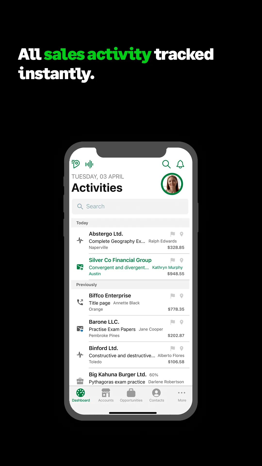 Sage Sales Management | Indus Appstore | Screenshot