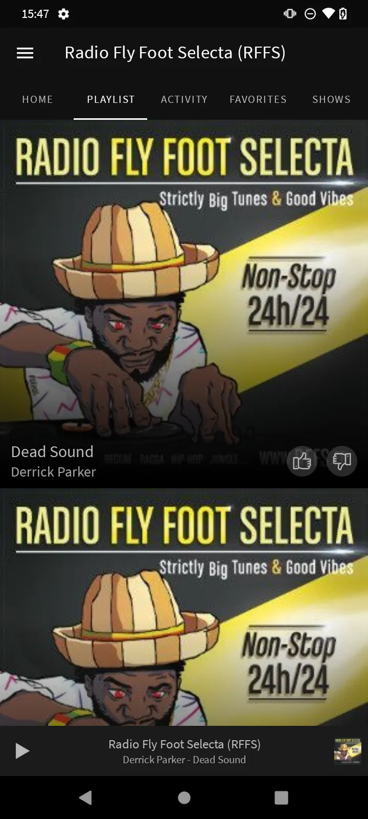 Radio Fly Foot Selecta (RFFS) | Indus Appstore | Screenshot