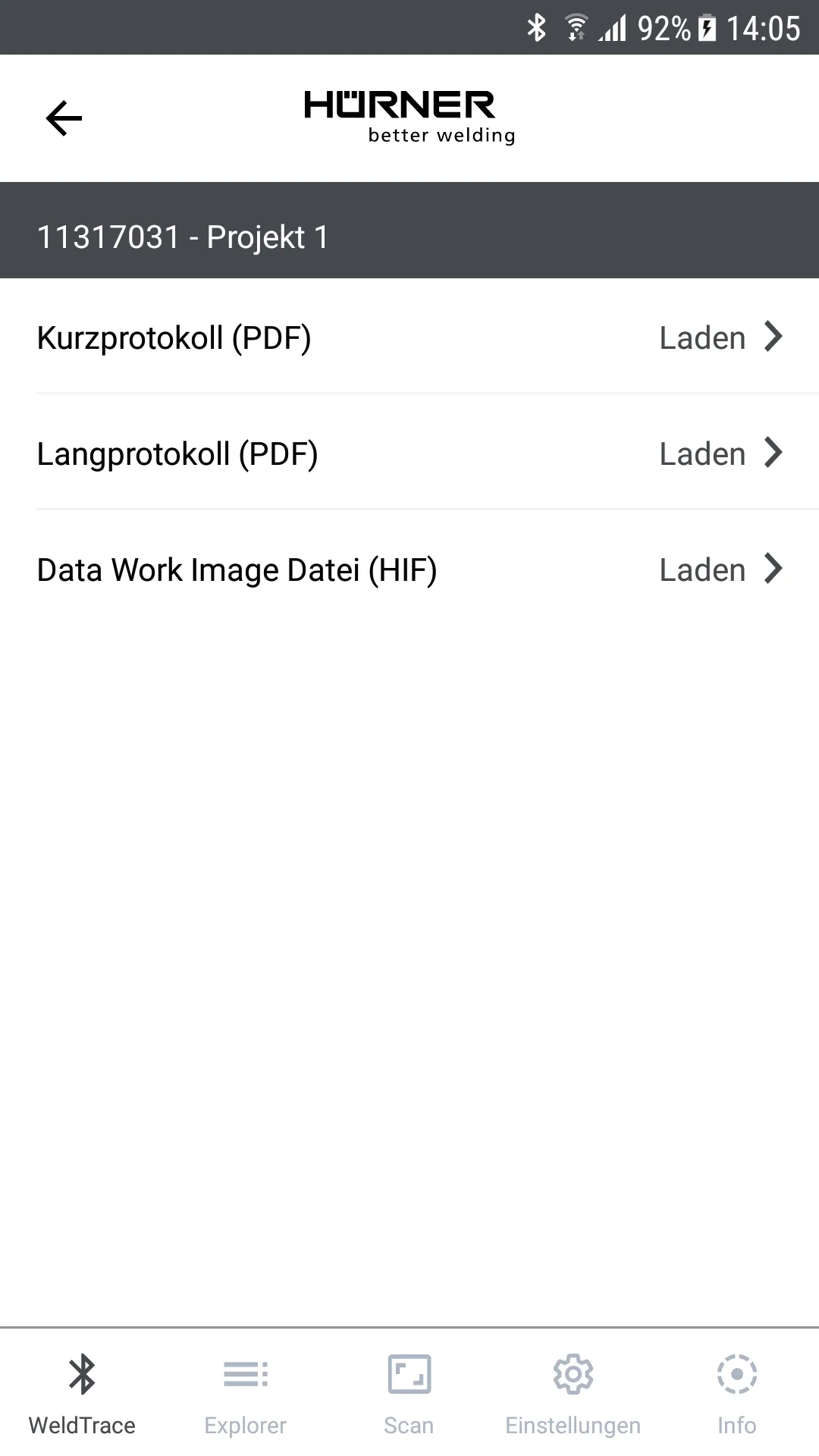 Hürner WeldTrace | Indus Appstore | Screenshot