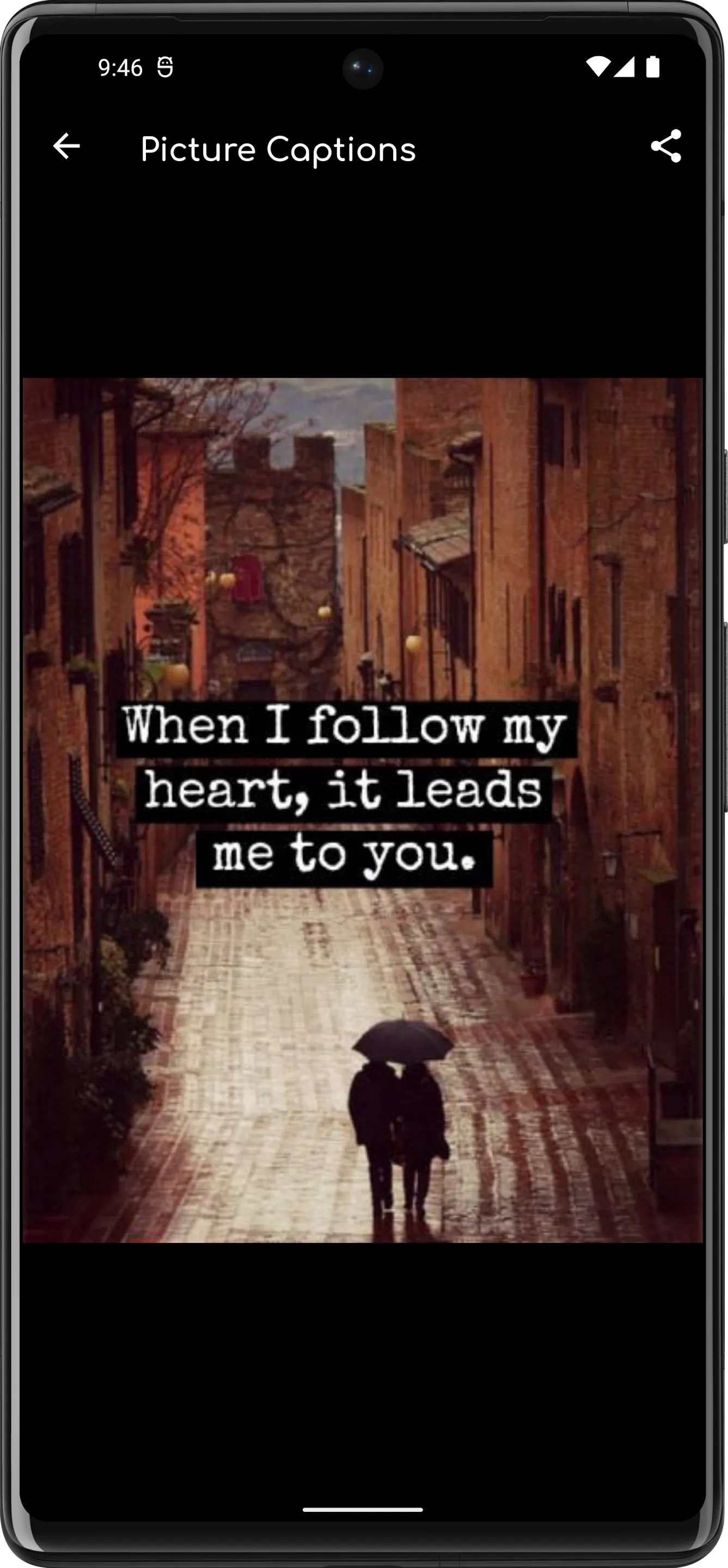 Caption and Status | Indus Appstore | Screenshot