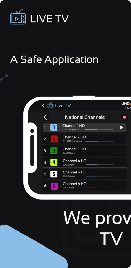 UHD IPTV Player Pro | Indus Appstore | Screenshot