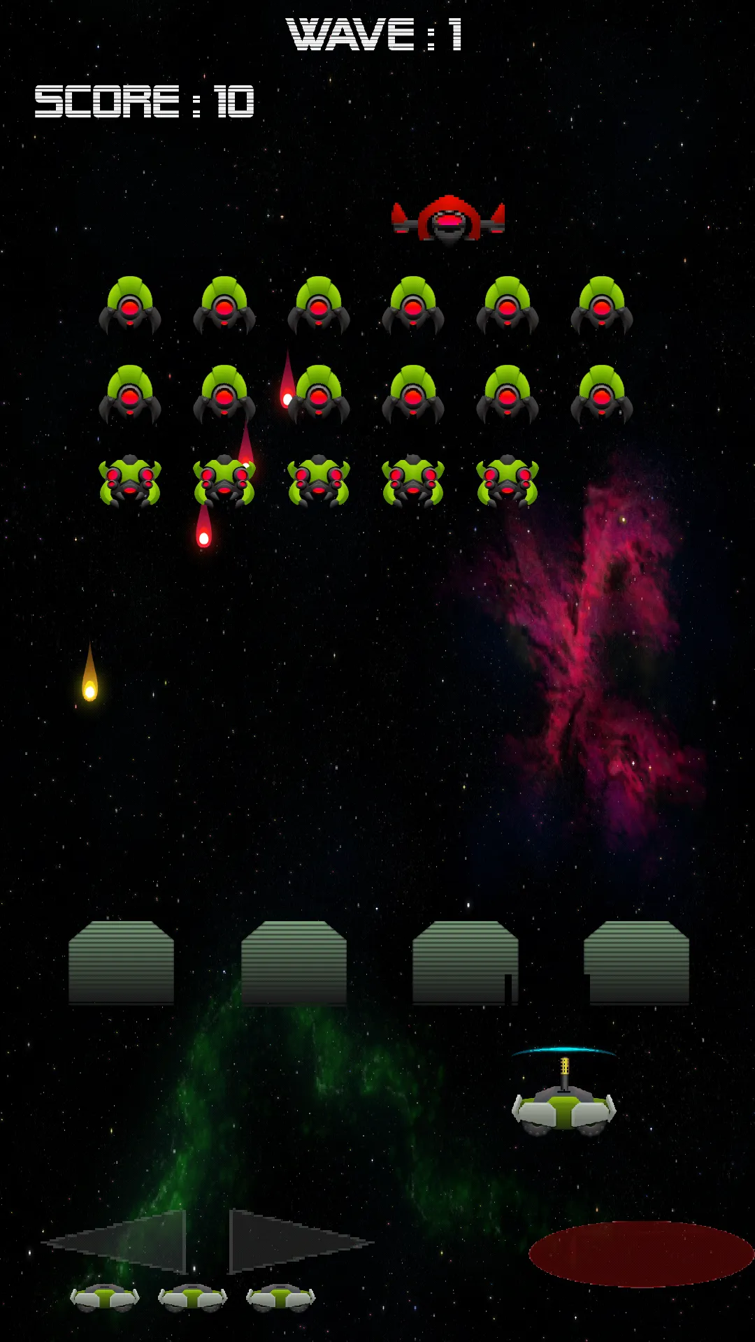 Invaders Deluxe | Indus Appstore | Screenshot