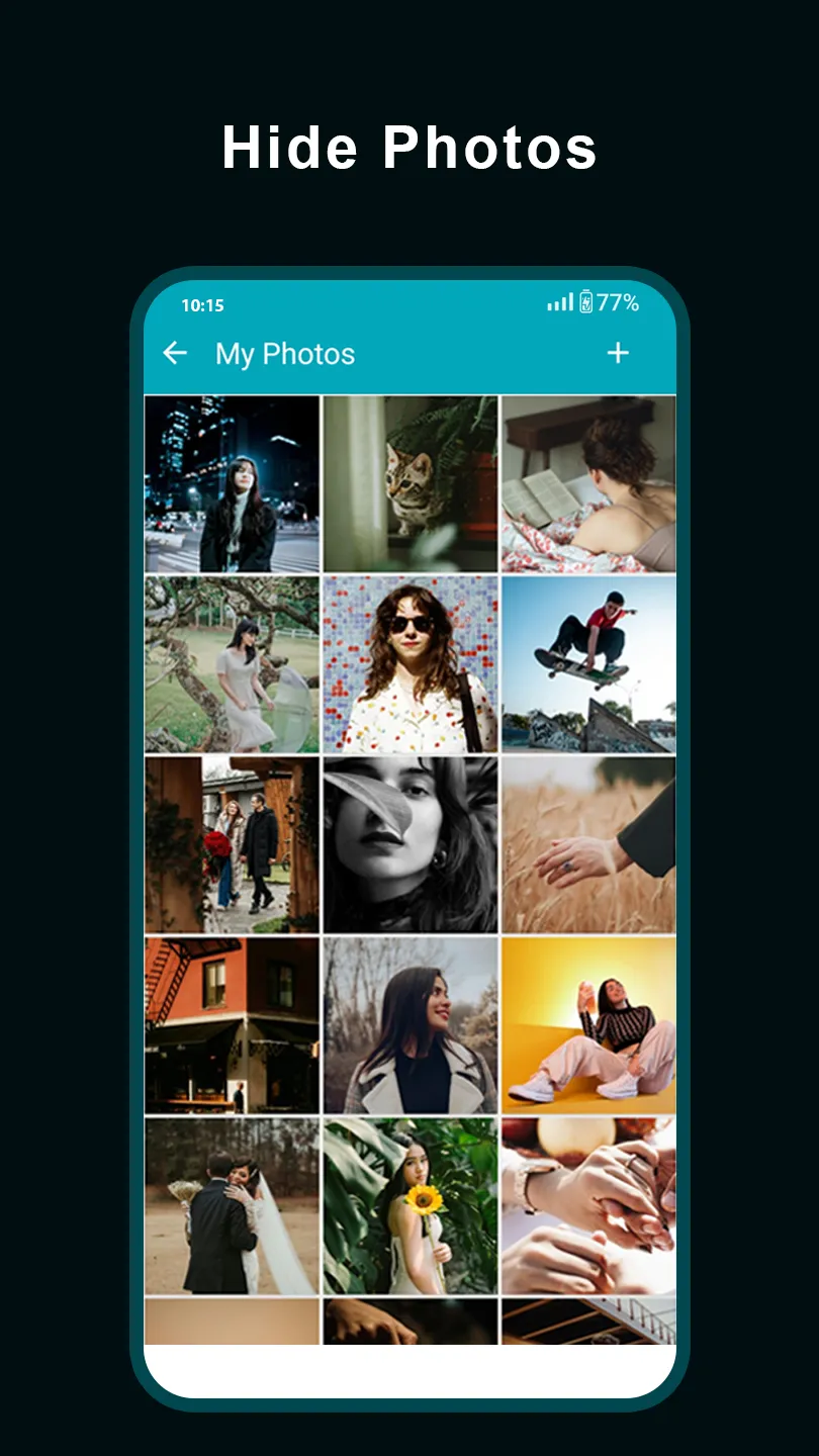 Audio Manager: Hide photo Lock | Indus Appstore | Screenshot