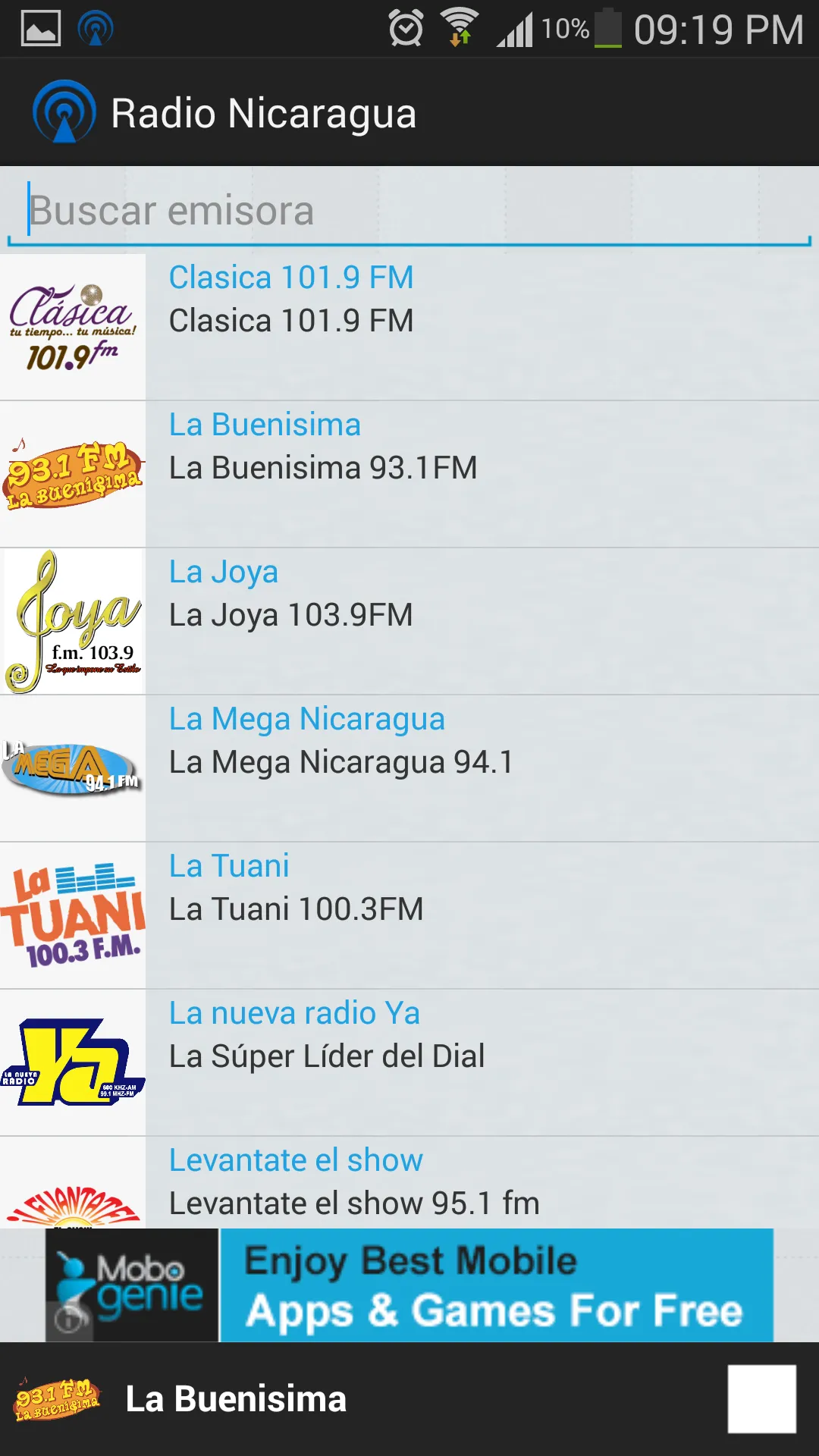 Radio Nicaragua | Indus Appstore | Screenshot