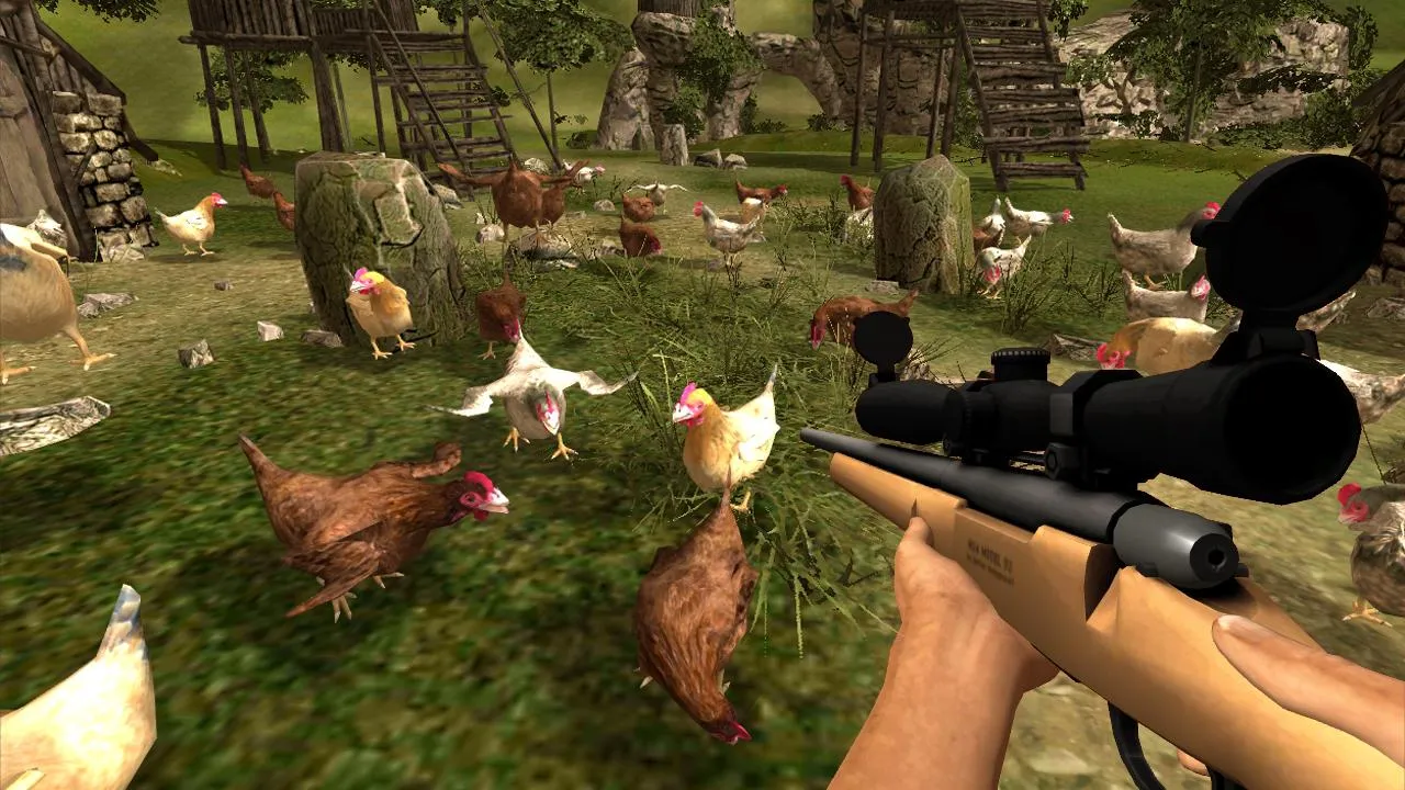 Chicken Gun Attack Shooter | Indus Appstore | Screenshot