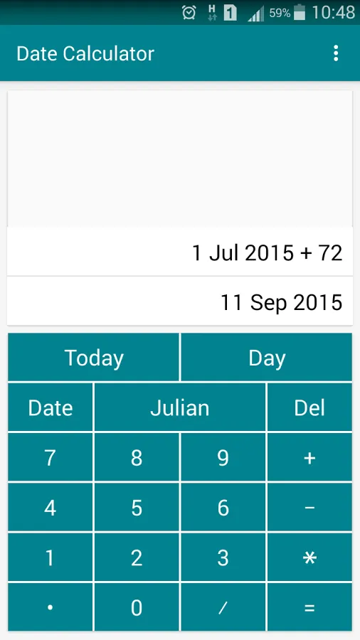 Date Calculator | Indus Appstore | Screenshot