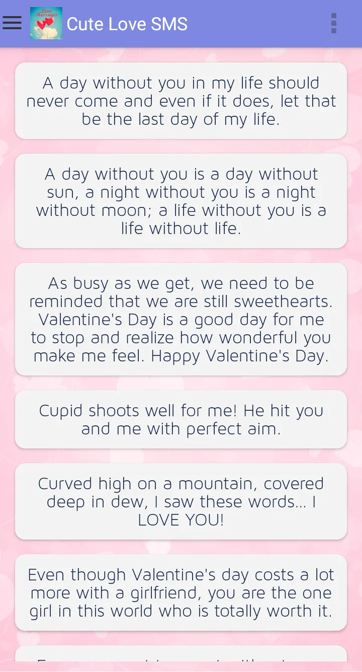 Love Messages | Indus Appstore | Screenshot