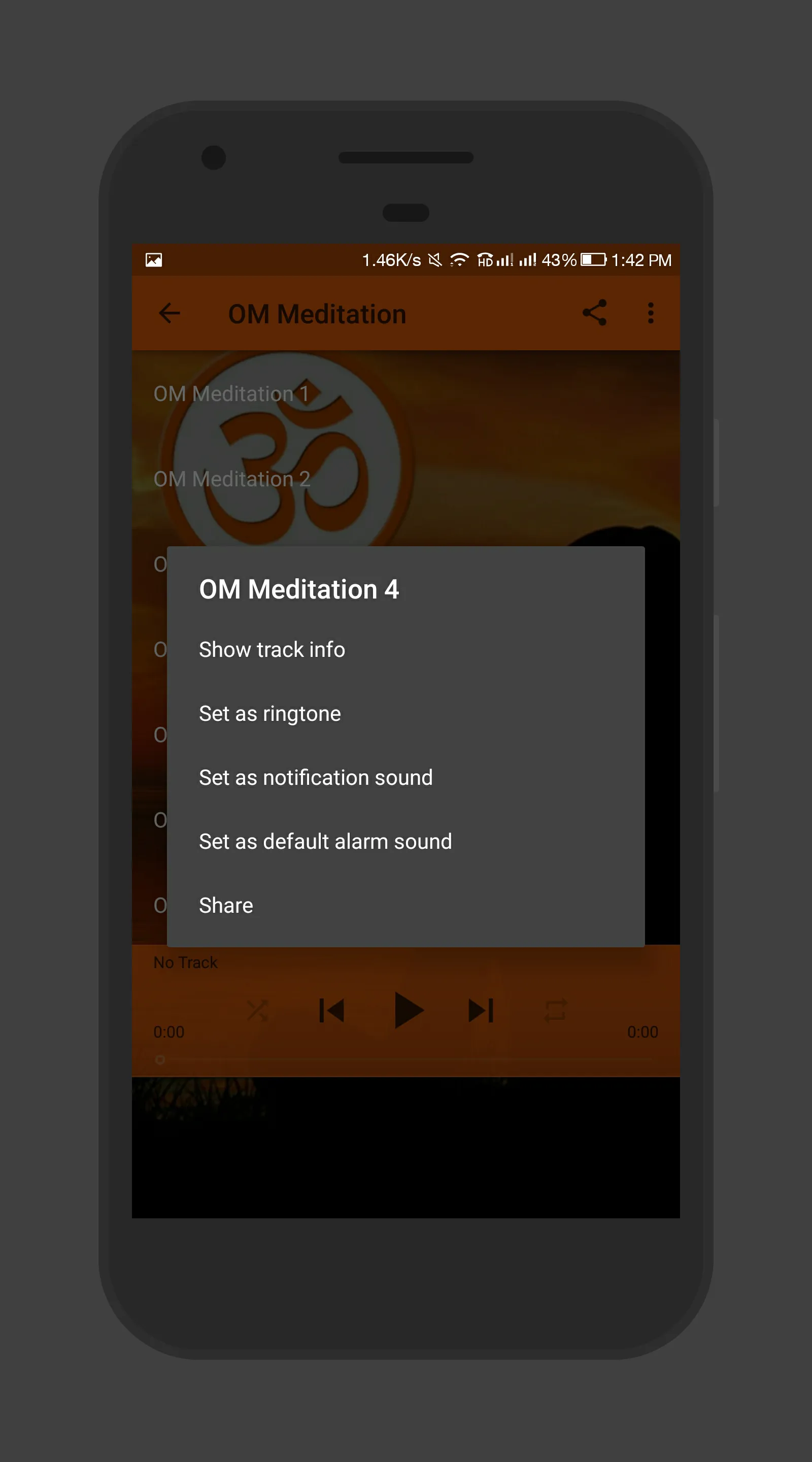 OM Meditation | Indus Appstore | Screenshot