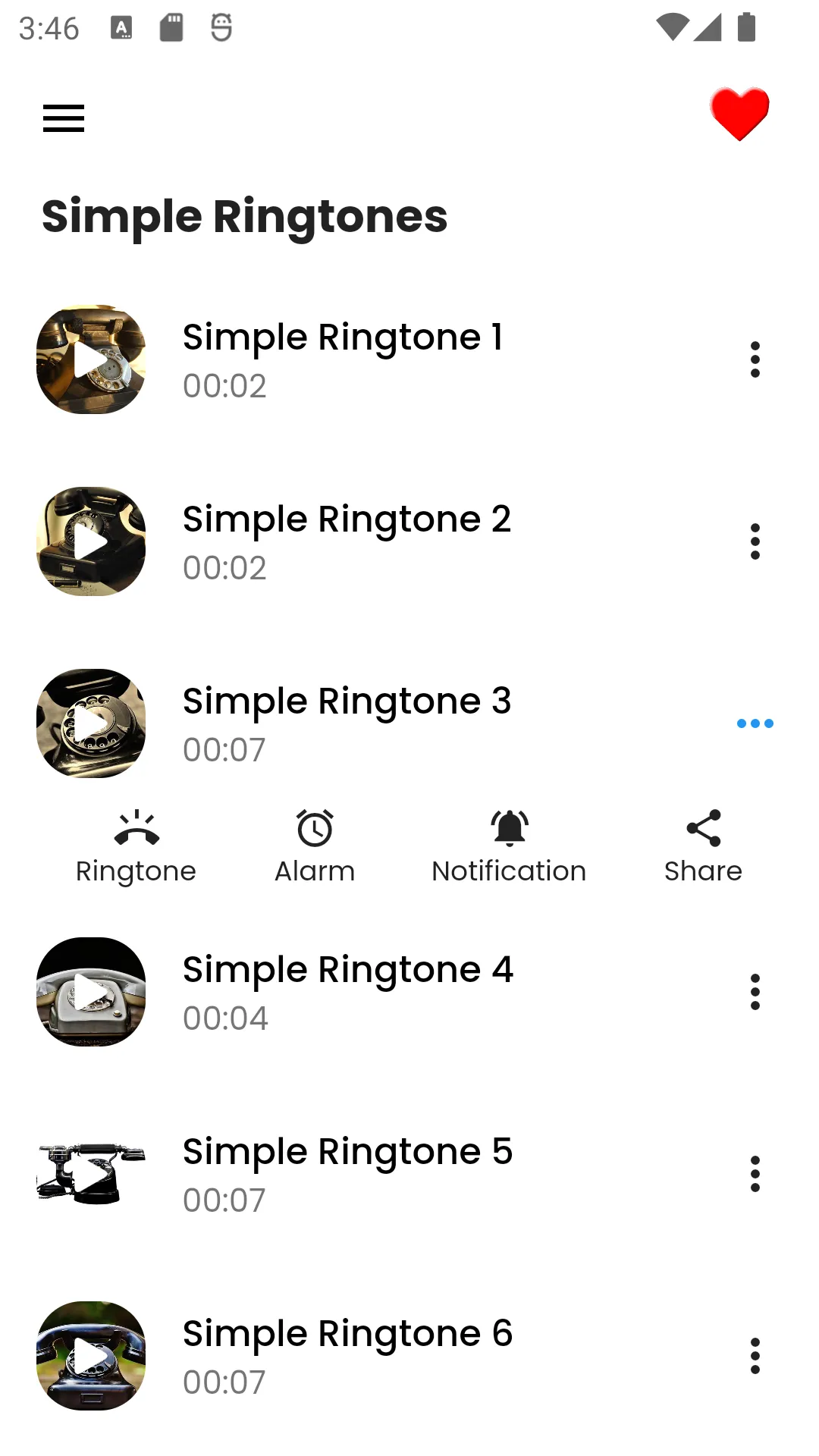 Super Simple Ringtones | Indus Appstore | Screenshot