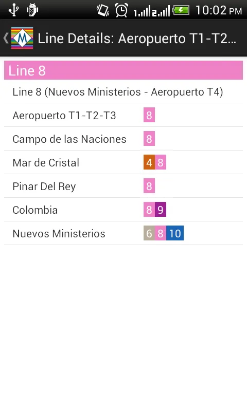 Madrid Metro Route Planner | Indus Appstore | Screenshot