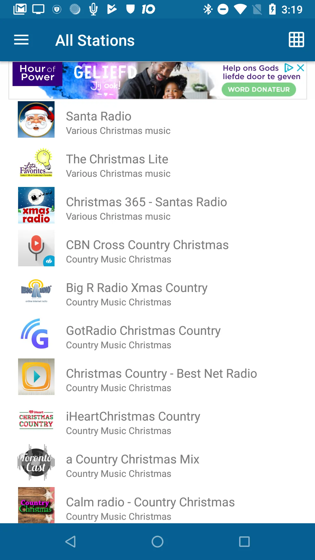 Christmas RADIO & Podcasts | Indus Appstore | Screenshot