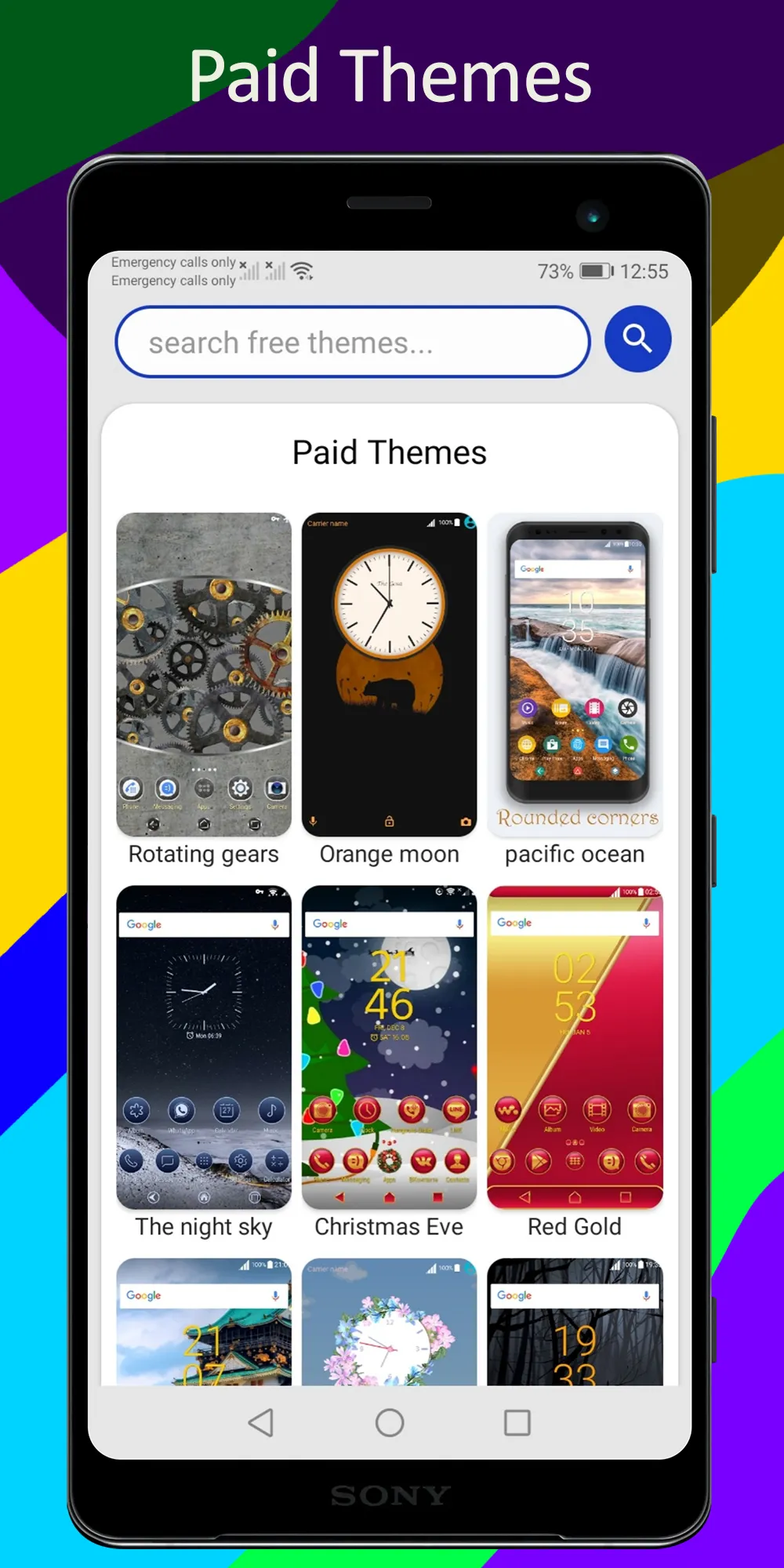 Xperia Themes | Indus Appstore | Screenshot