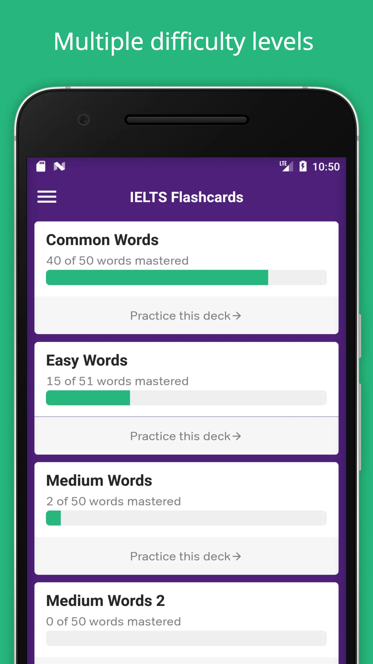 IELTS Exam Preparation: Vocabu | Indus Appstore | Screenshot