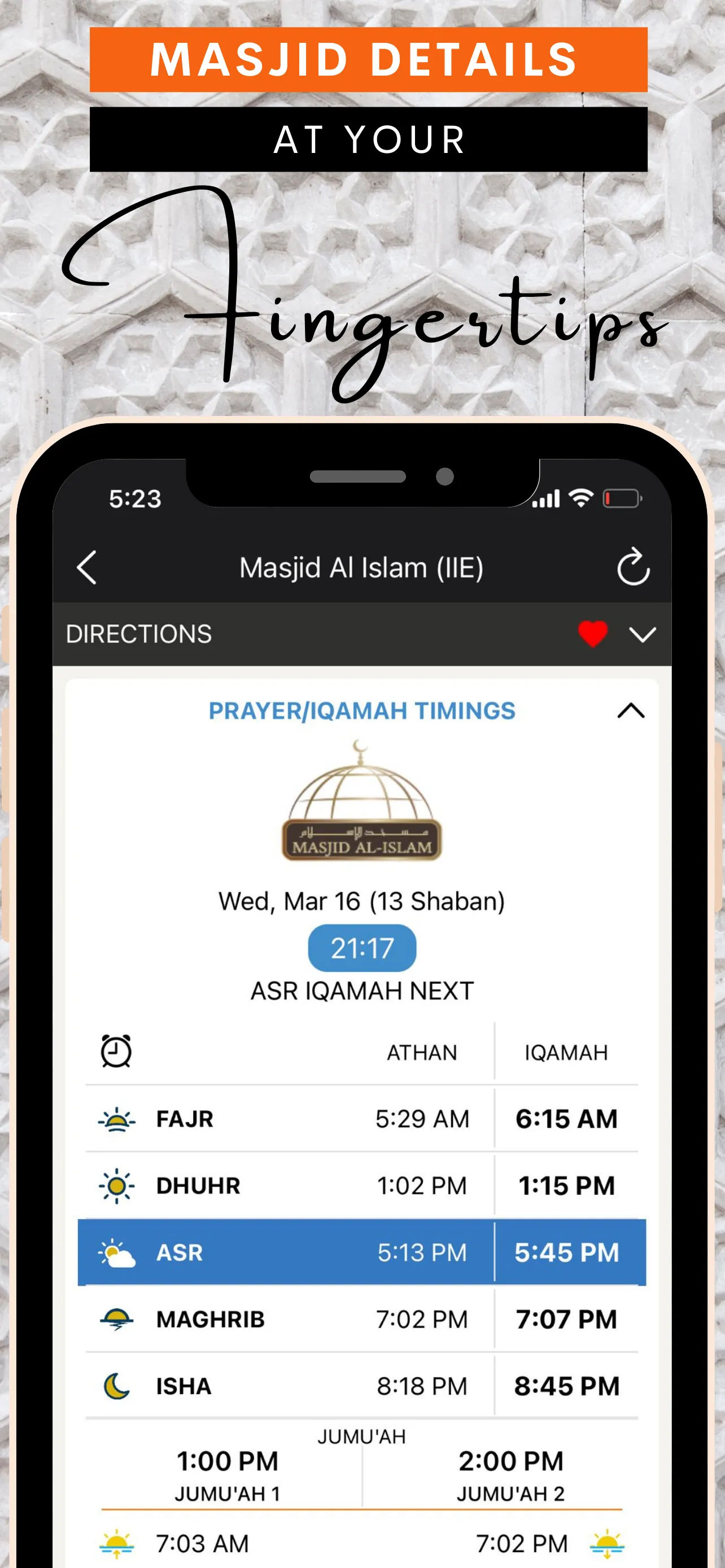 Athan+ | Indus Appstore | Screenshot