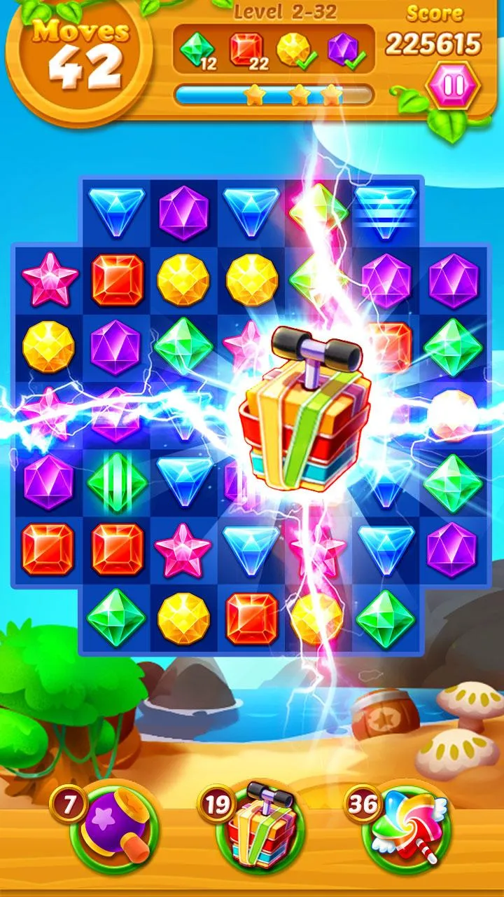 Jewels Track - Match 3 Puzzle | Indus Appstore | Screenshot