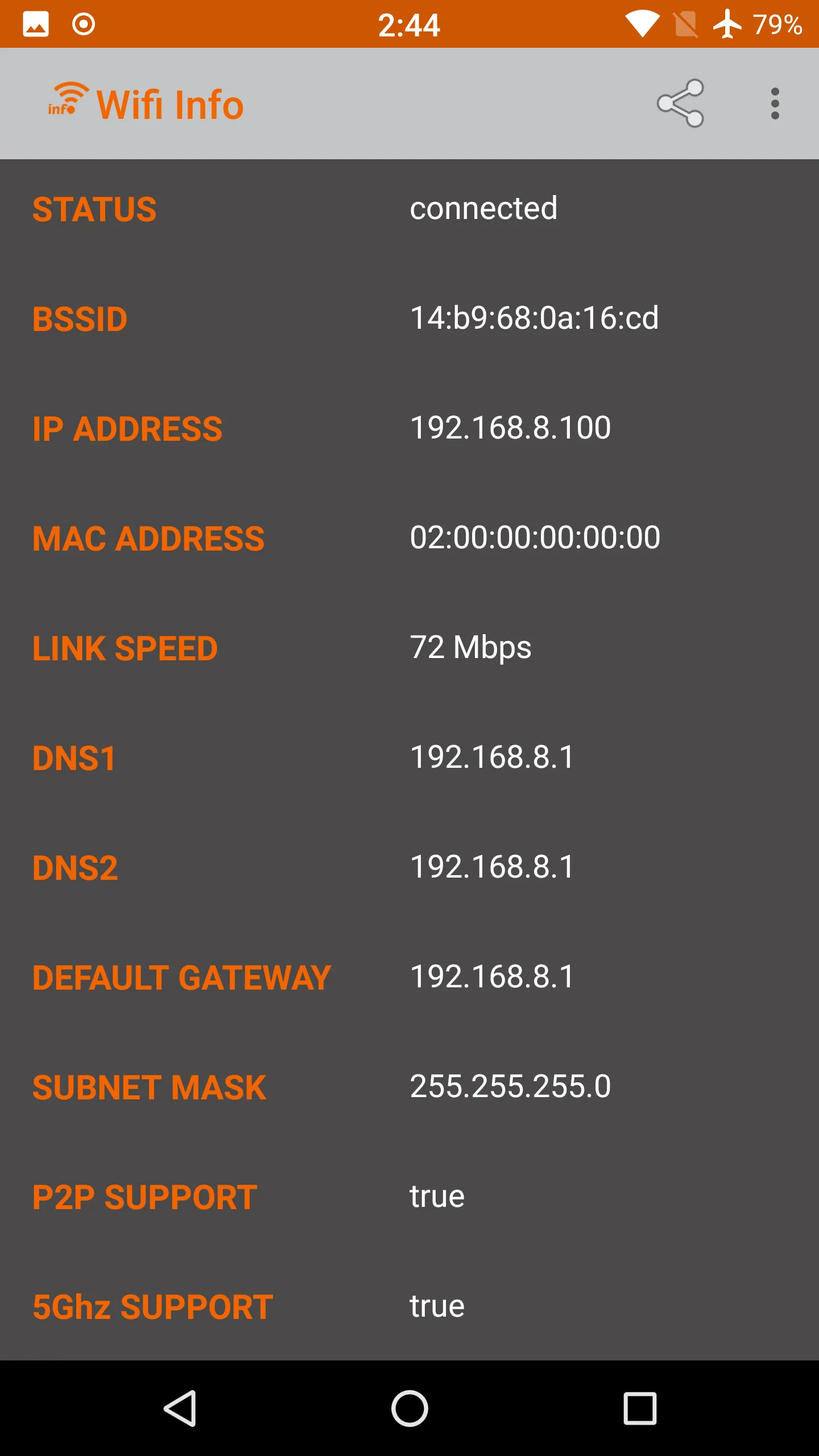 WiFi Info (Wi-Fi Information) | Indus Appstore | Screenshot