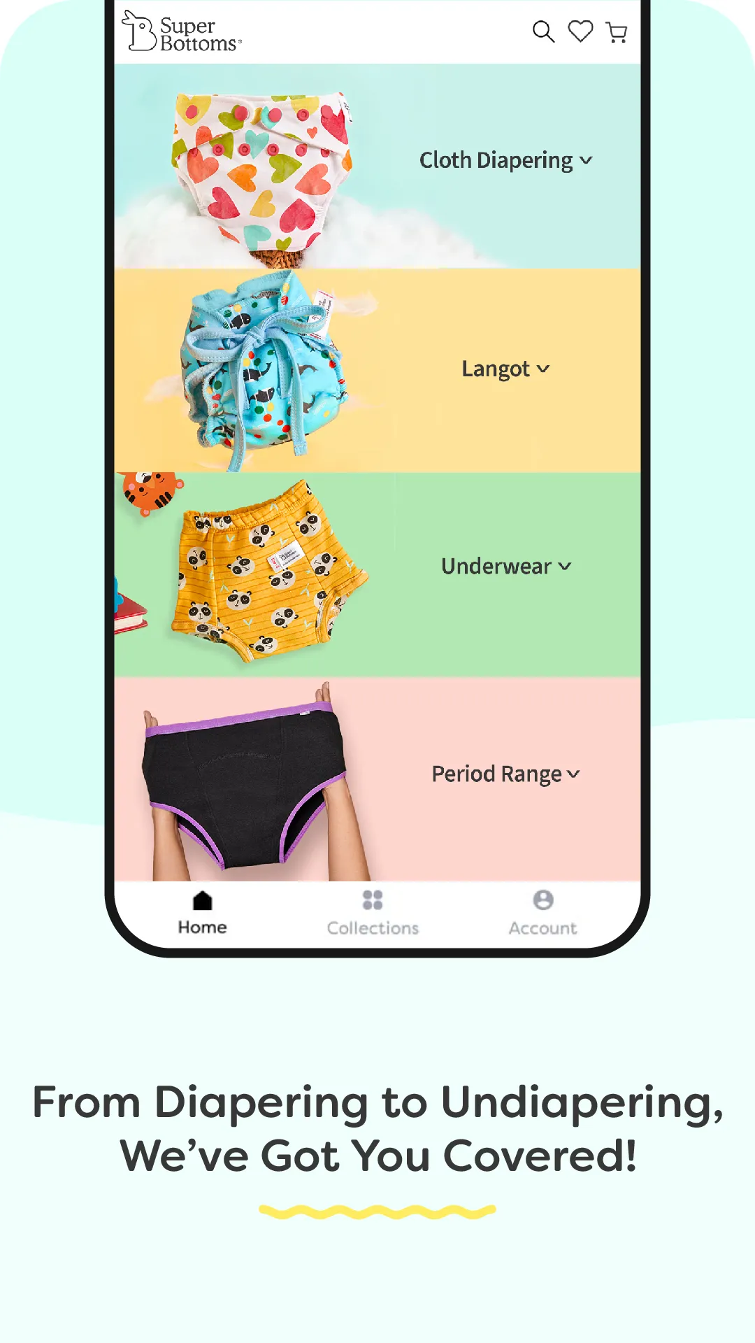 SuperBottoms: Mom & Baby Store | Indus Appstore | Screenshot