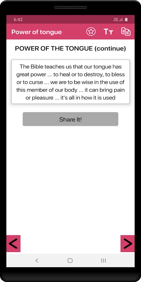 Power of tongue | Indus Appstore | Screenshot