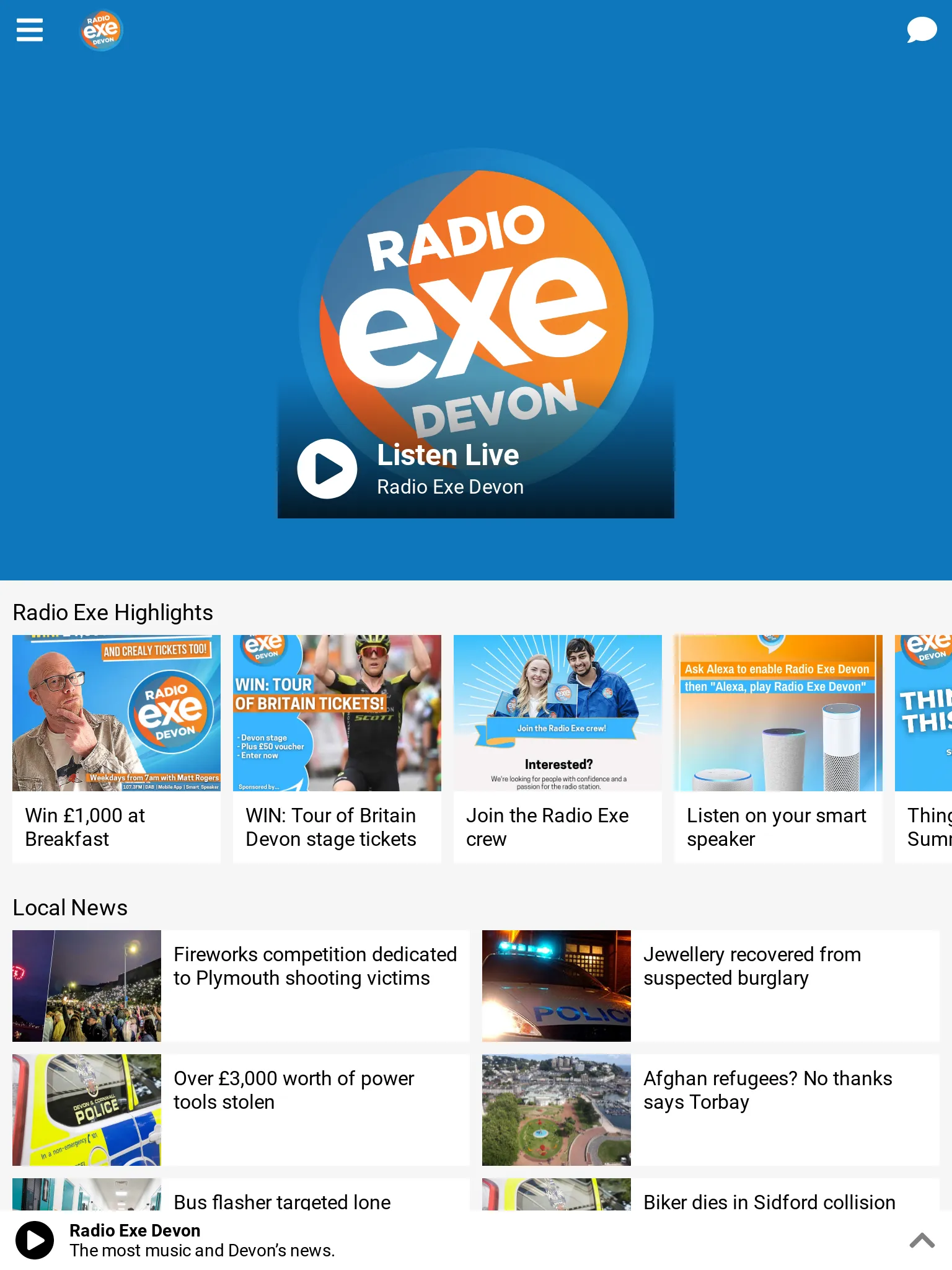 Radio Exe | Indus Appstore | Screenshot