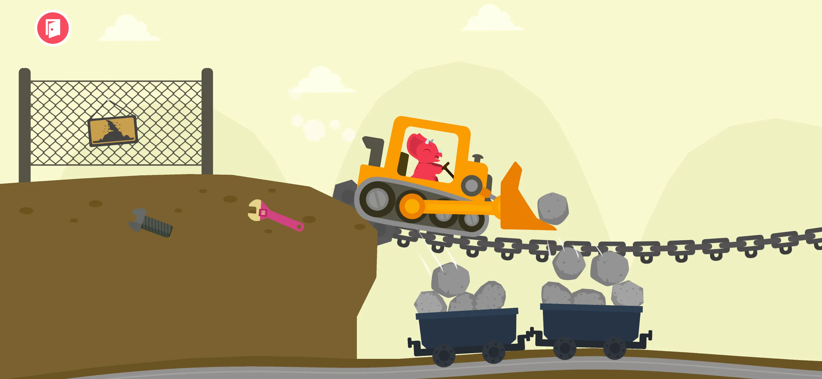 Dinosaur Digger Excavator Game | Indus Appstore | Screenshot