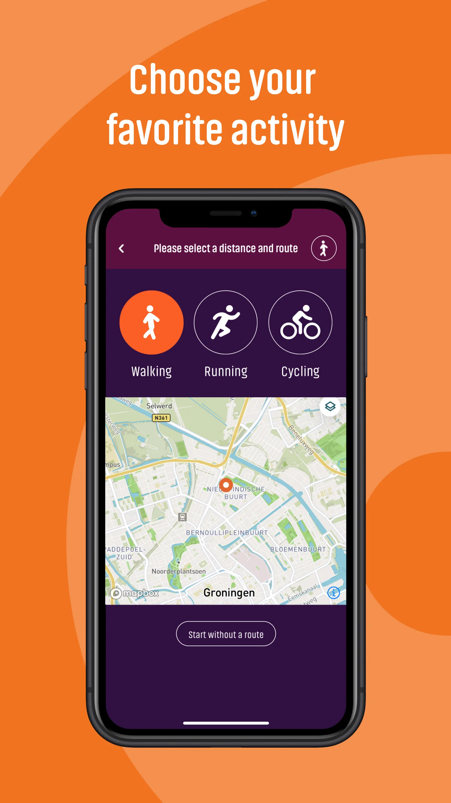 eRoutes Walk, Run & Cycle | Indus Appstore | Screenshot