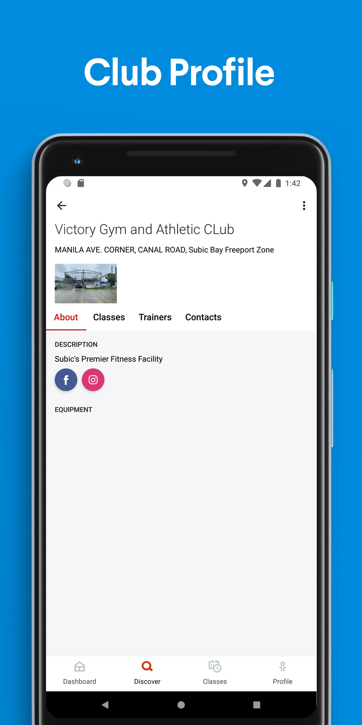 Victory Gym and Athletic Club | Indus Appstore | Screenshot