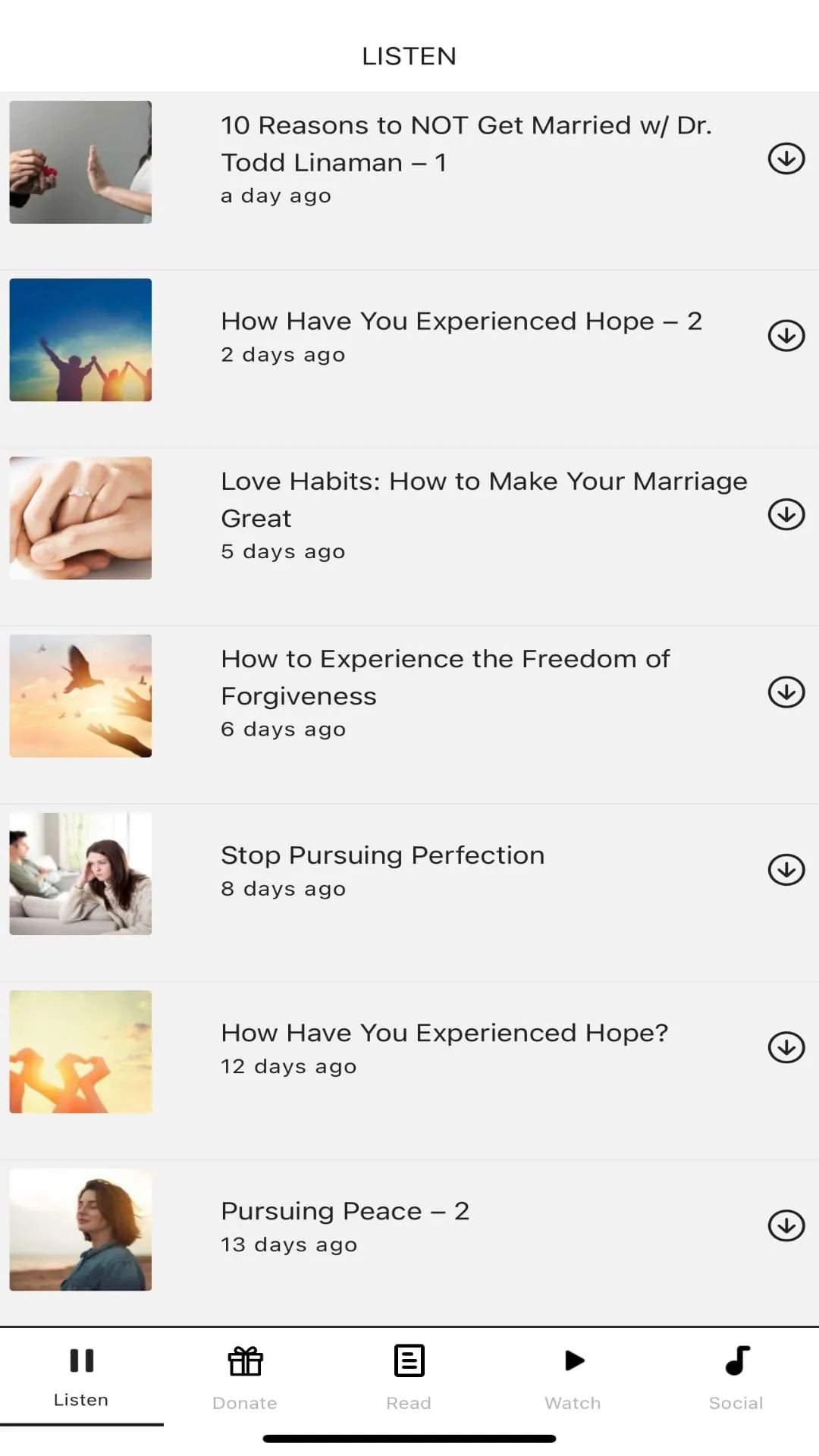 Intentional Living | Indus Appstore | Screenshot