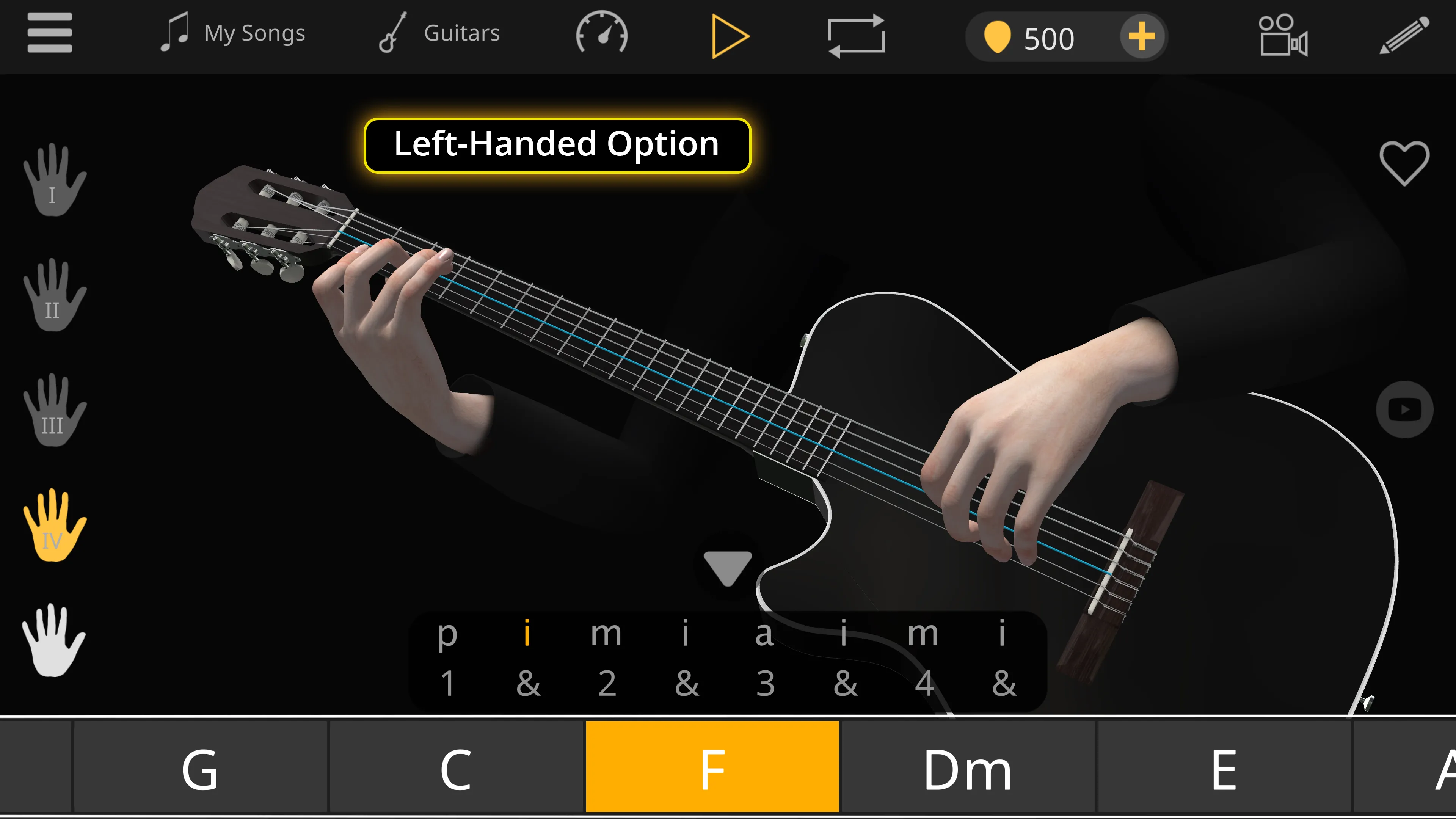 Guitar 3D - Basic Chords | Indus Appstore | Screenshot